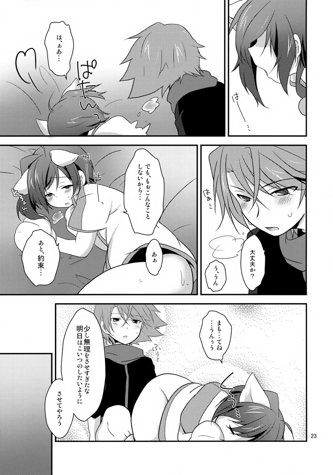 きゃっとにらいど にゃんこでふぁいと【カードファイト!! ヴァンガード/櫂アイ】 page 22
