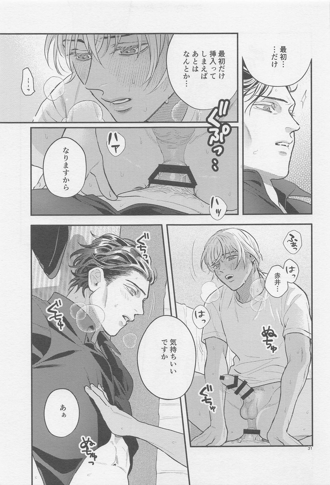 The first．．．【名探偵コナン/赤降(赤井×降谷)】 page 30