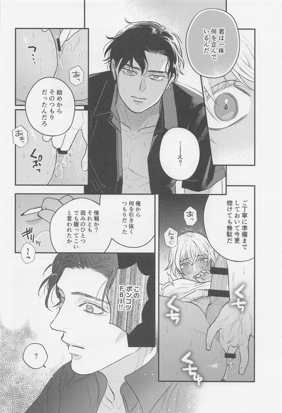 The first．．．【名探偵コナン/赤降(赤井×降谷)】 page 33