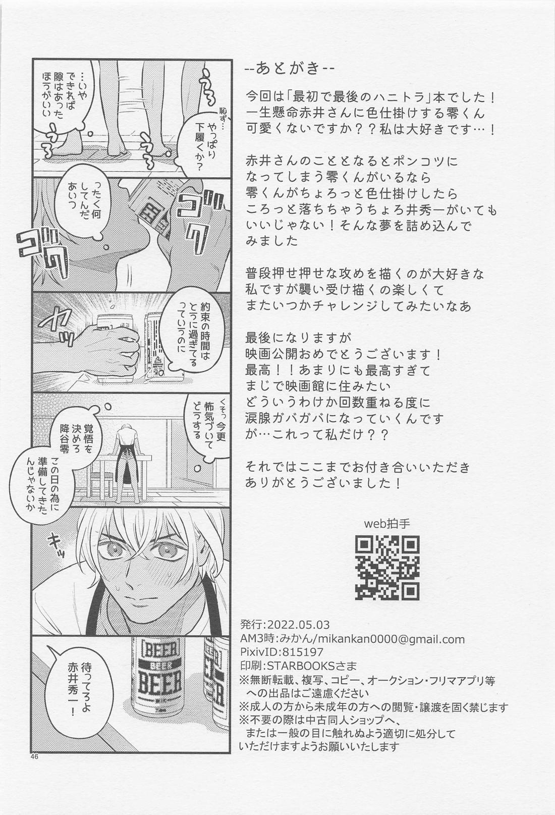 The first．．．【名探偵コナン/赤降(赤井×降谷)】 page 45