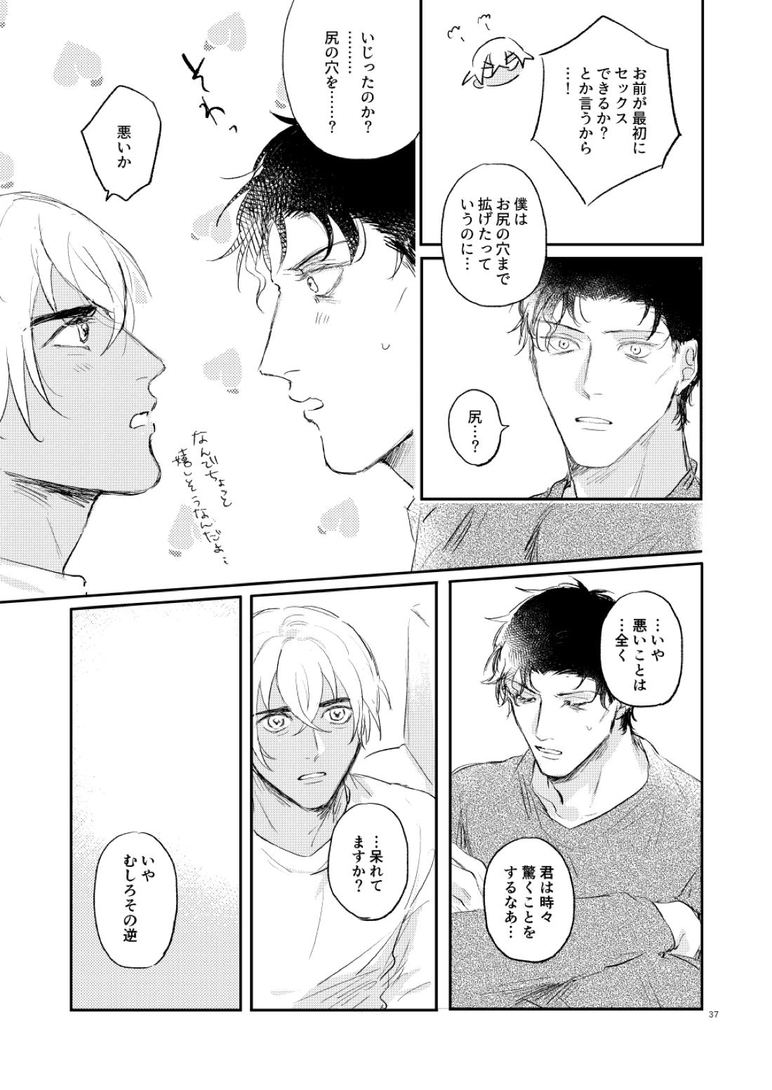 ぼくたちほんとにコイビトですか？【名探偵コナン/赤降(赤井×降谷)】 page 36