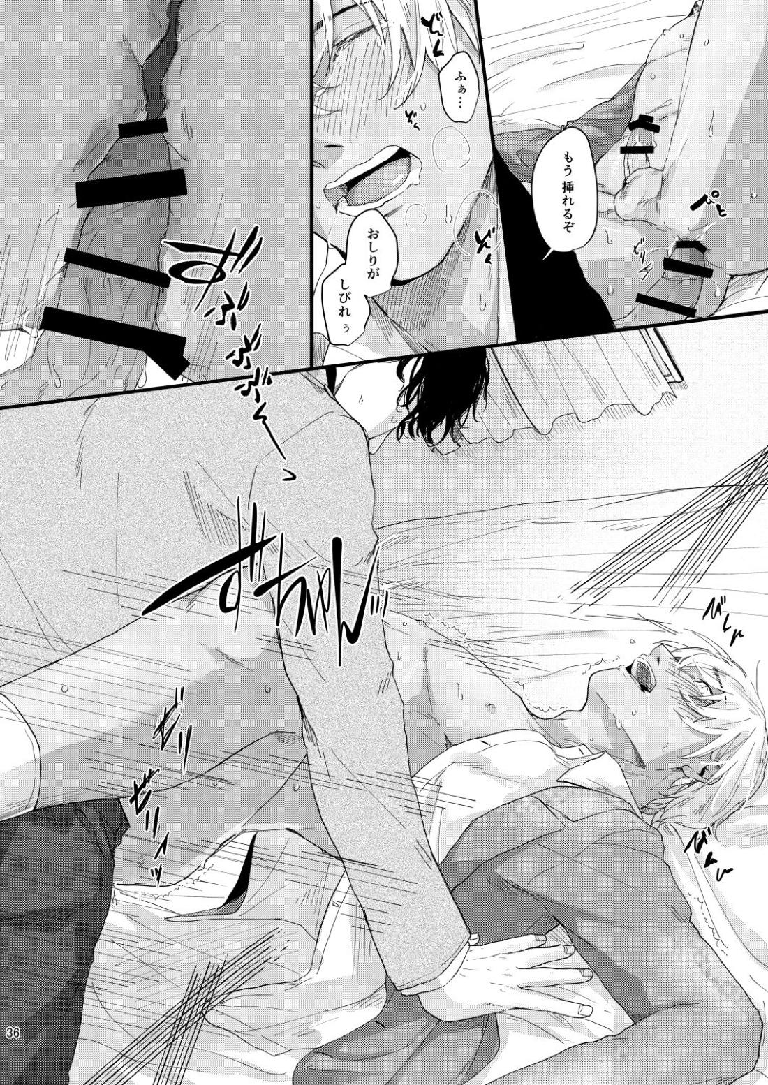 超絶敏感公安男子【名探偵コナン/赤降(赤井×降谷)】 page 34