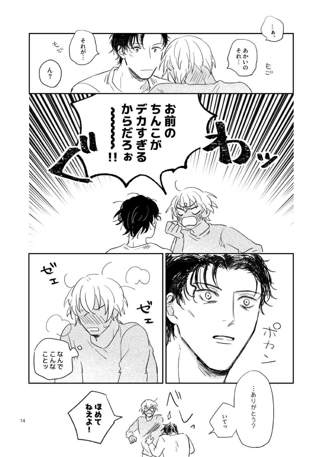 そんなのムリです！【名探偵コナン/赤降(赤井×降谷)】 page 13