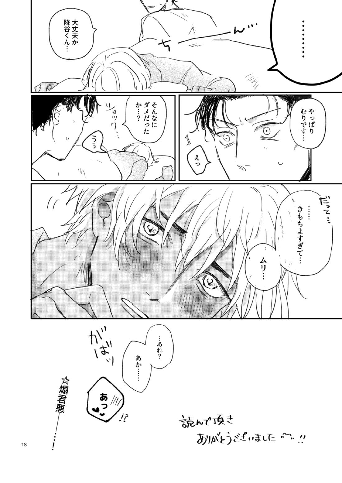 そんなのムリです！【名探偵コナン/赤降(赤井×降谷)】 page 17