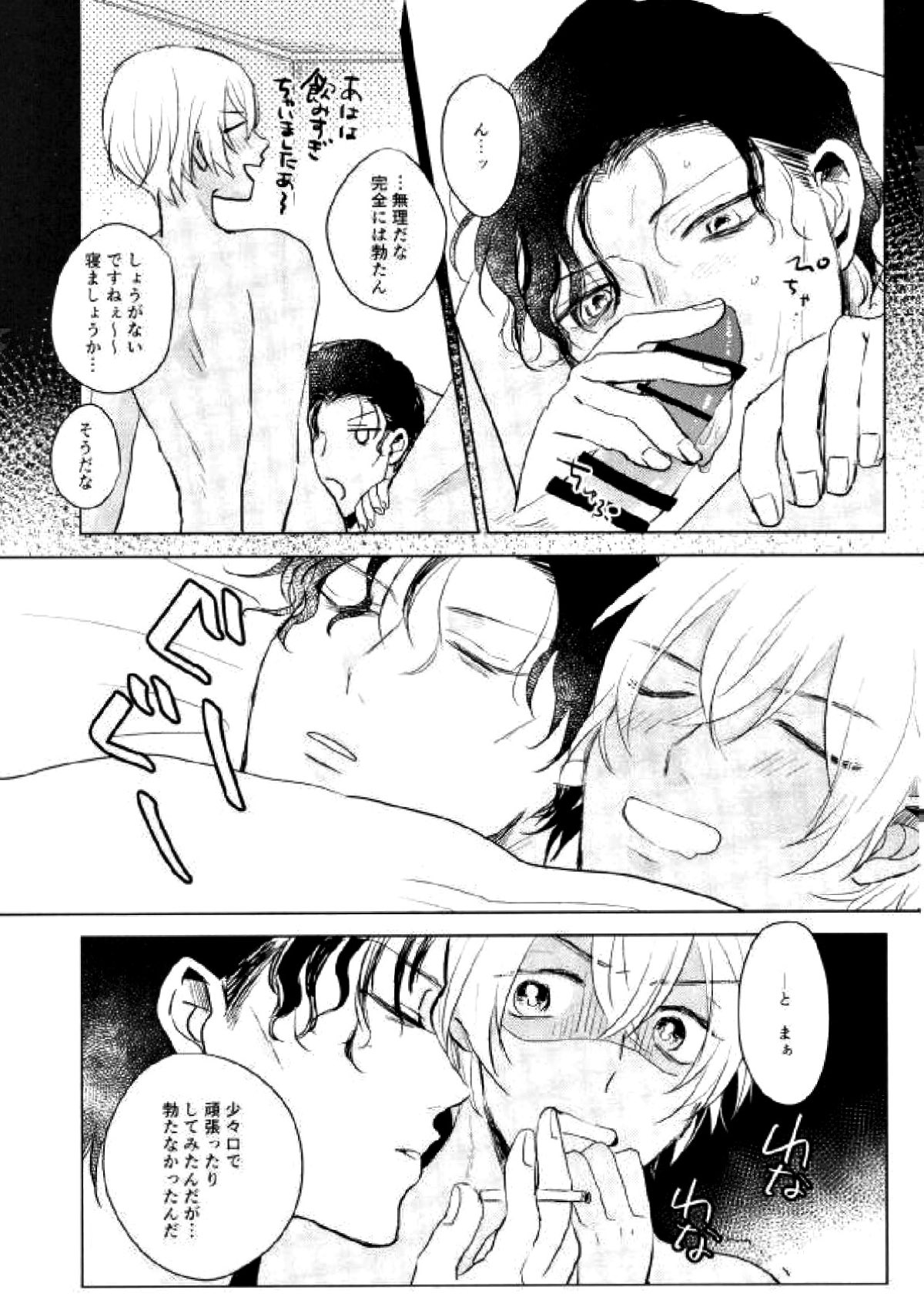 なんでお前が僕の隣で寝てるんだ！【名探偵コナン/降赤】 page 14