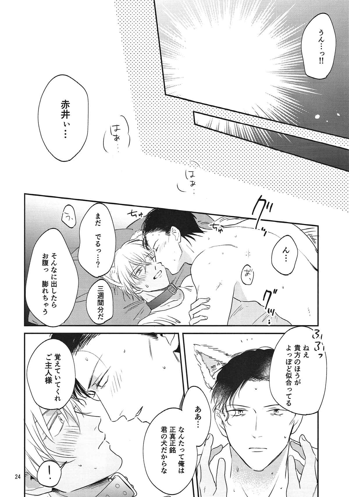 躾のお作法。【名探偵コナン/赤降(赤井×降谷)】 page 23