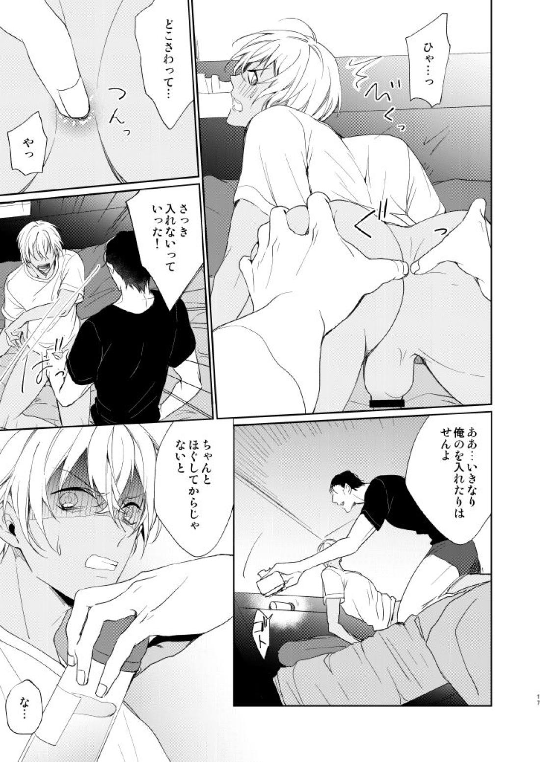 今日、友達とセックスしてしまう 【名探偵コナン/赤降(赤井×降谷)】 page 14