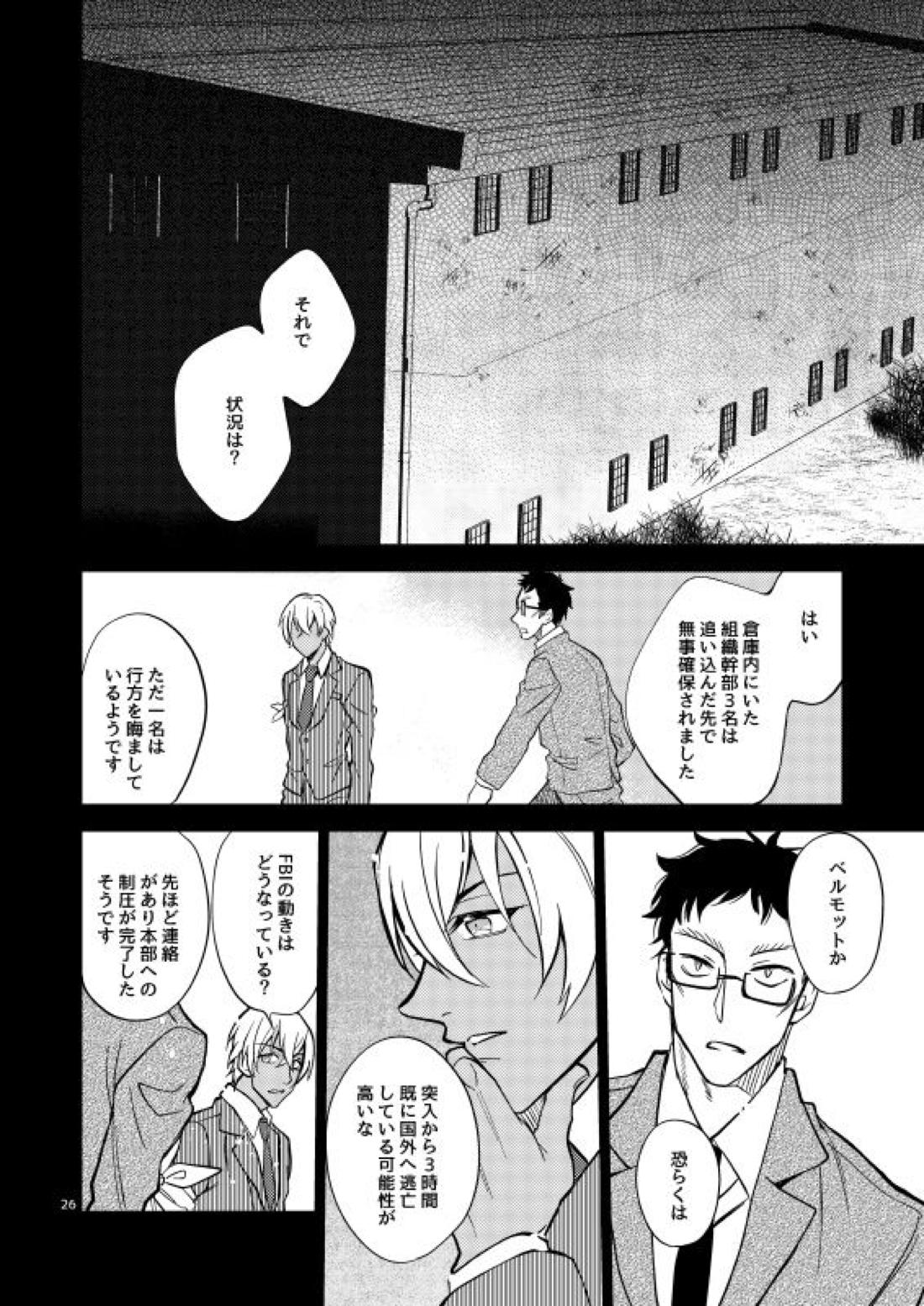 夢で逢えたら僕によろしく【名探偵コナン/赤降(赤井×降谷)】 page 26