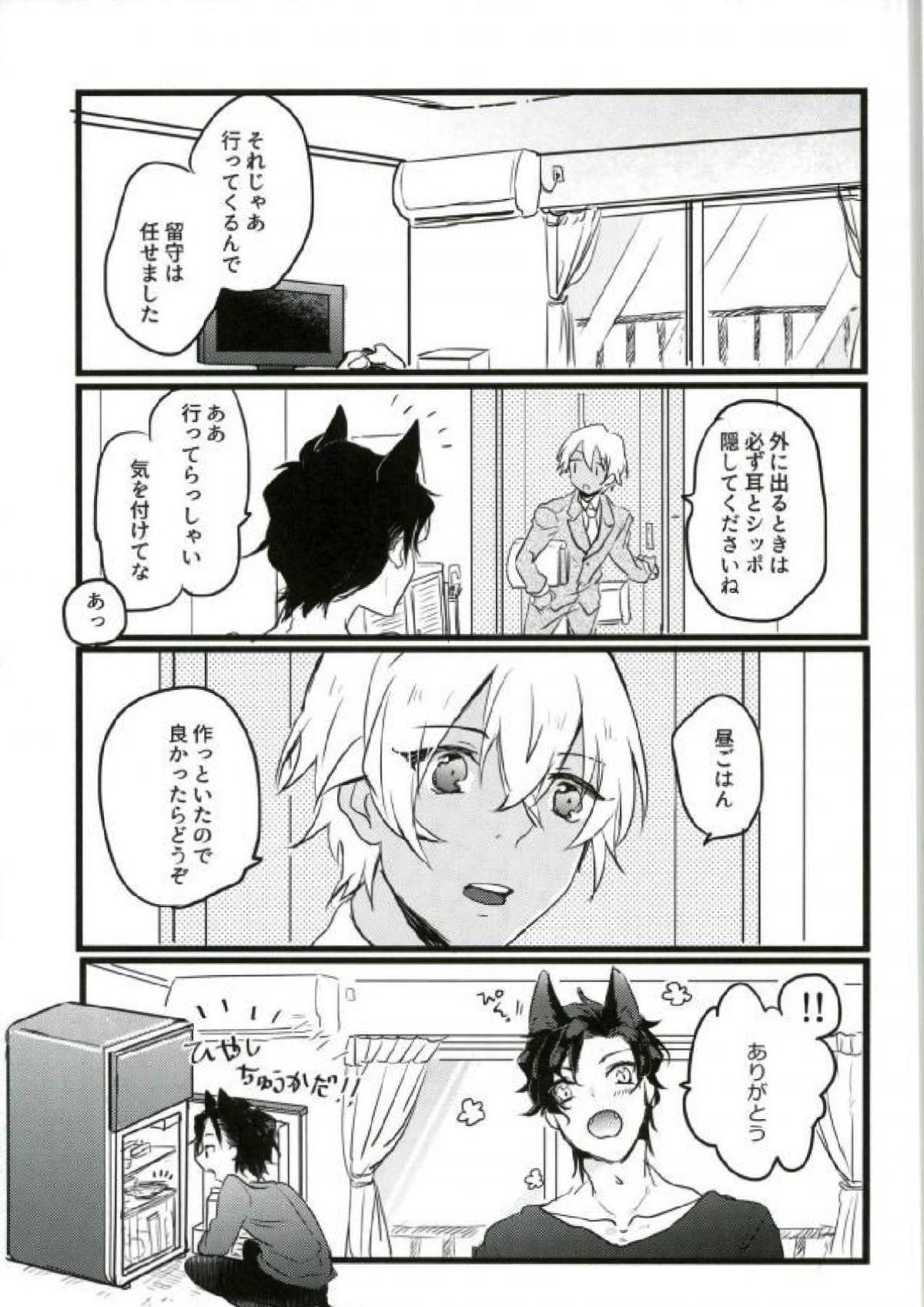 Are you a cat ？！【名探偵コナン/赤降(赤井×降谷)】 page 16