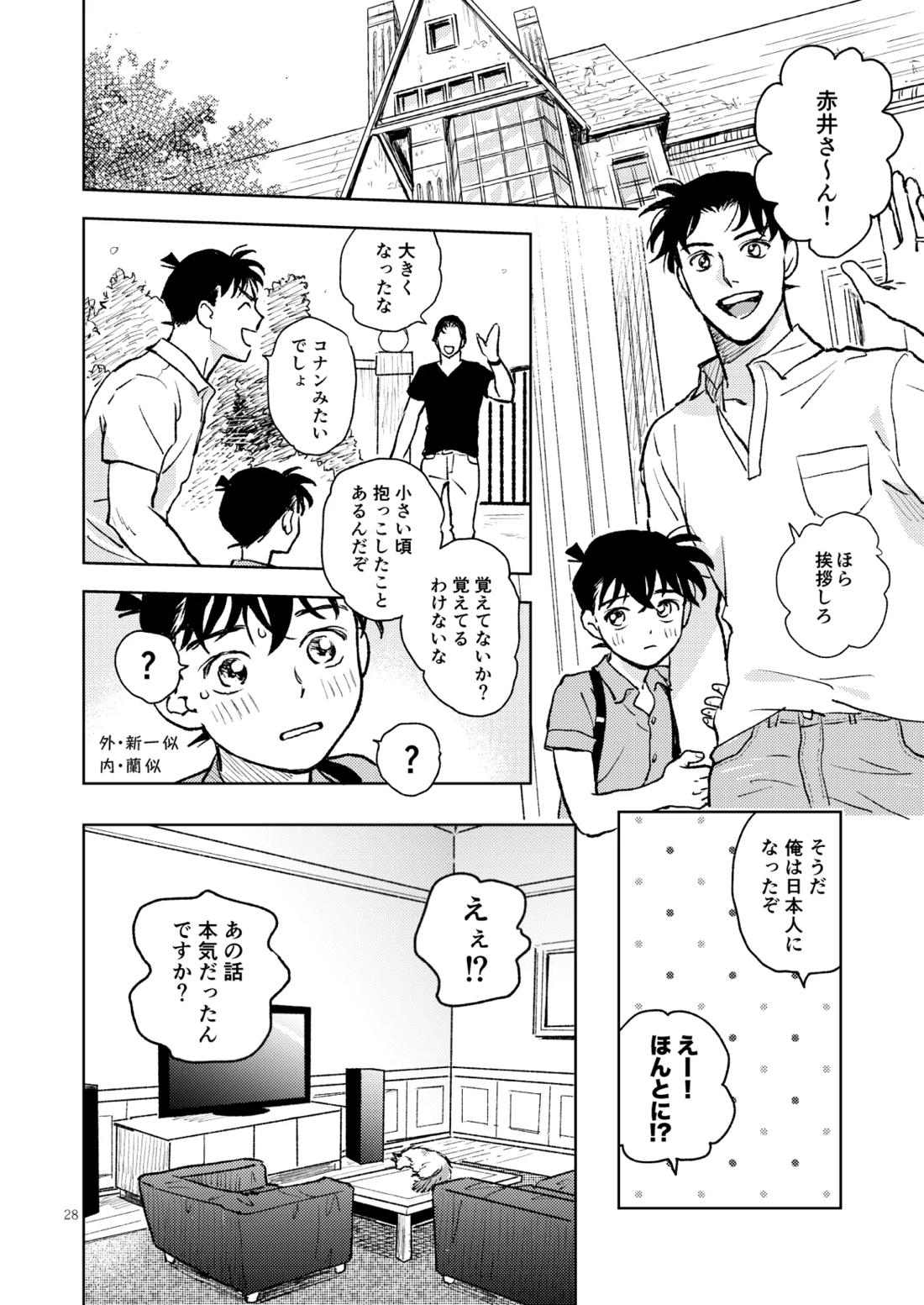 世界一かっこわるいふたり【名探偵コナン/赤降(赤井×降谷)】 page 27