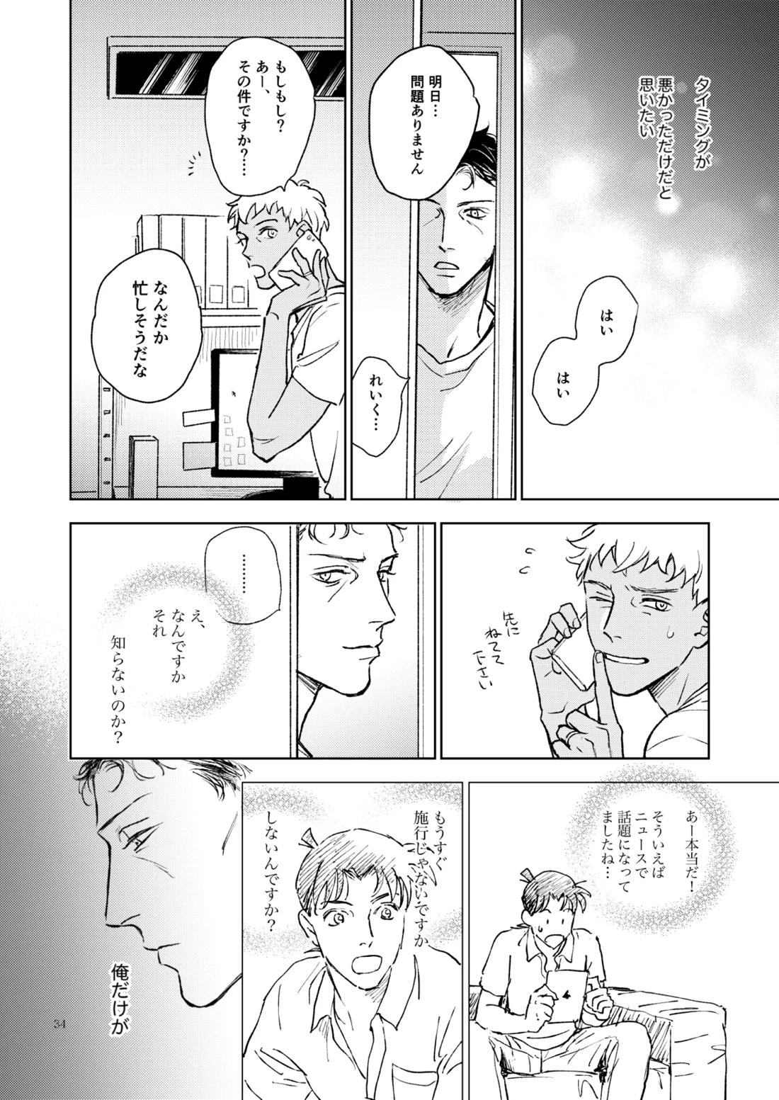 世界一かっこわるいふたり【名探偵コナン/赤降(赤井×降谷)】 page 33