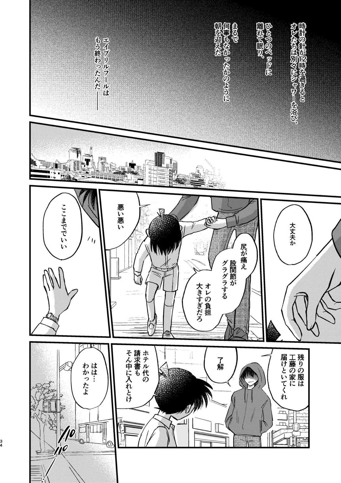 エイプリルフールの花嫁【名探偵コナン/Kコ】 page 33
