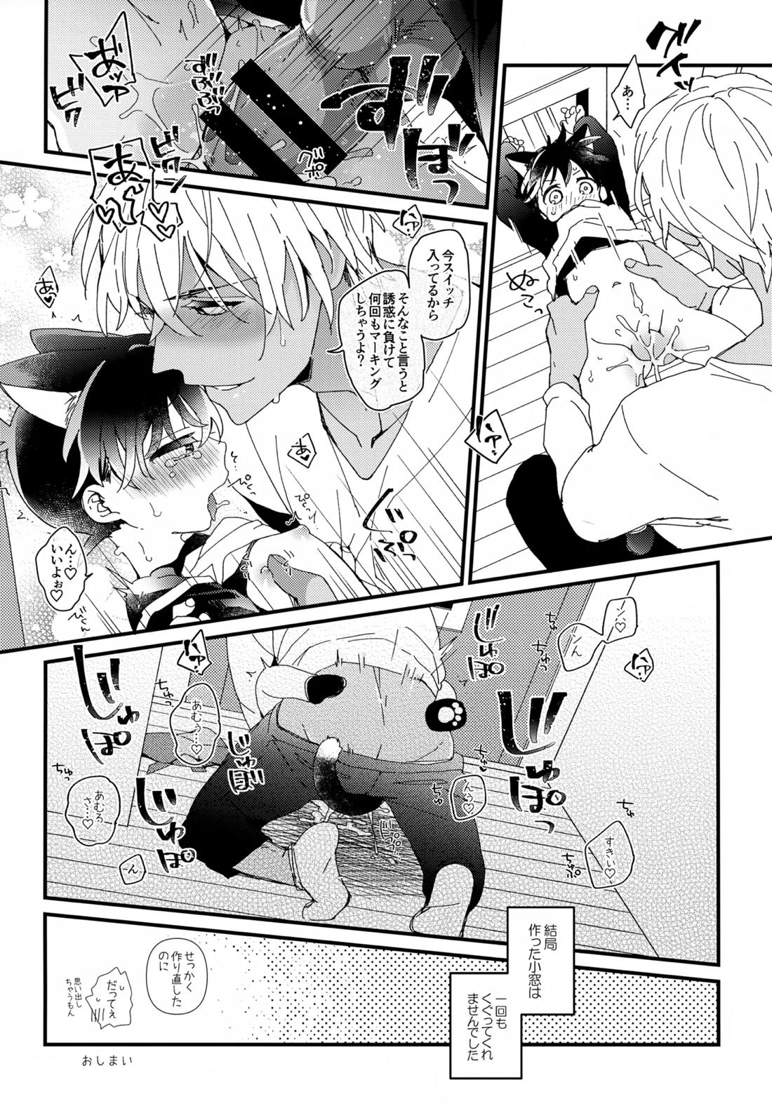 愛ねこが小穴に挟まりまして【名探偵コナン/降コ】 page 23