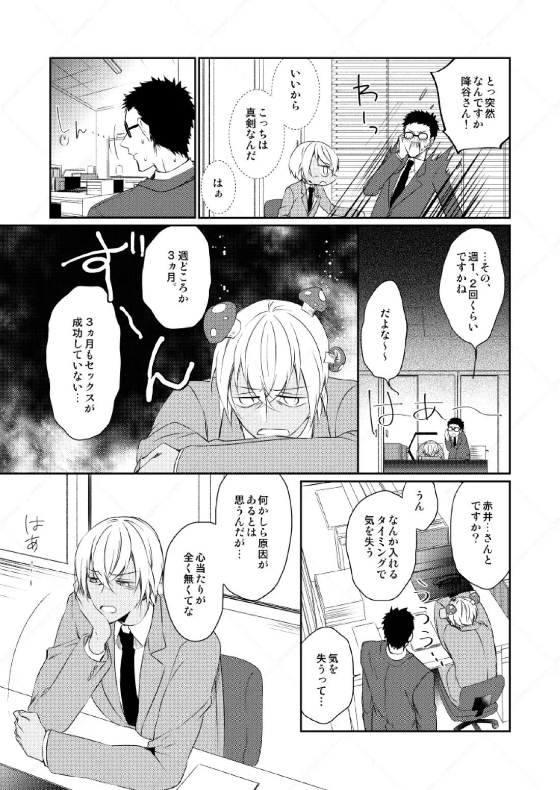 心だけでは物足りない【名探偵コナン/赤降(赤井×降谷)】 page 14