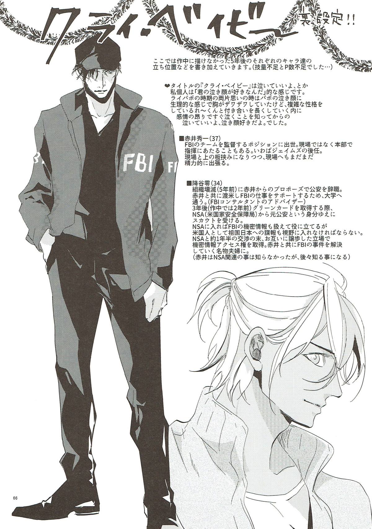 クライ・ベイビー【名探偵コナン/赤降(赤井×降谷)】 page 65