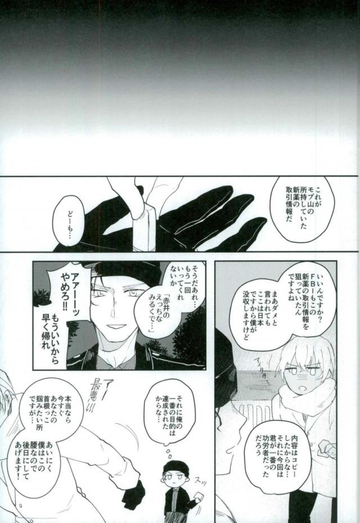 クイズ!ハレンチショック!【名探偵コナン/赤降(赤井×降谷)】 page 25