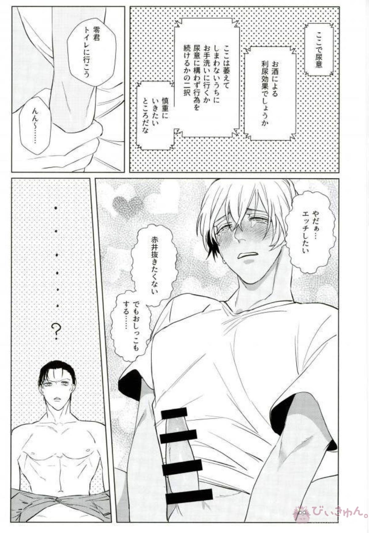 酔いどれHは蜜の味【名探偵コナン/赤降(赤井×降谷)】 page 17