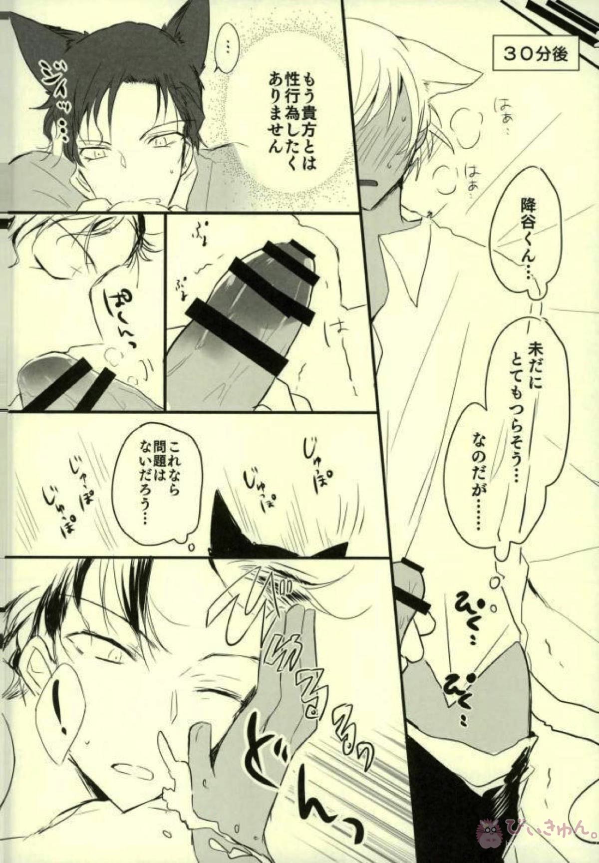 ケダモノウイルス【名探偵コナン/赤降(赤井×降谷)】 page 11