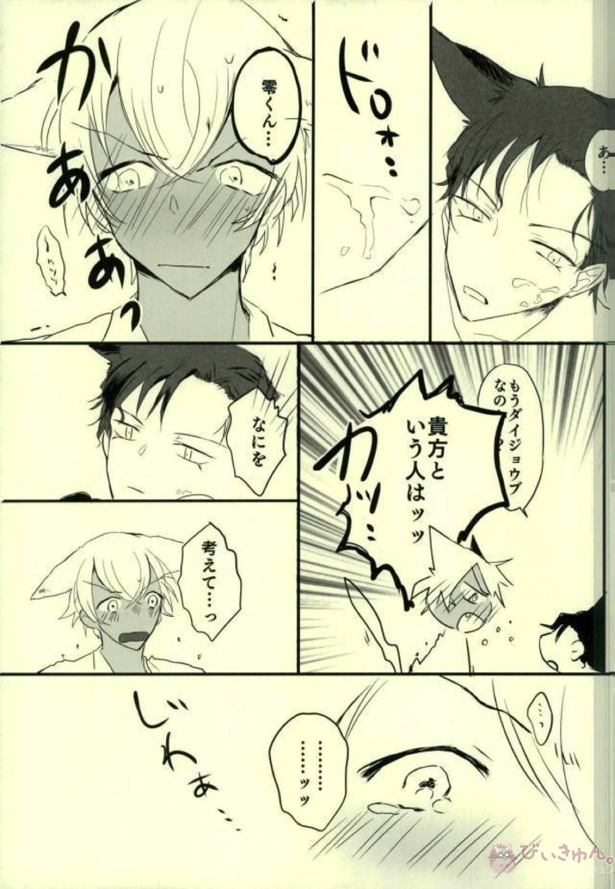 ケダモノウイルス【名探偵コナン/赤降(赤井×降谷)】 page 12