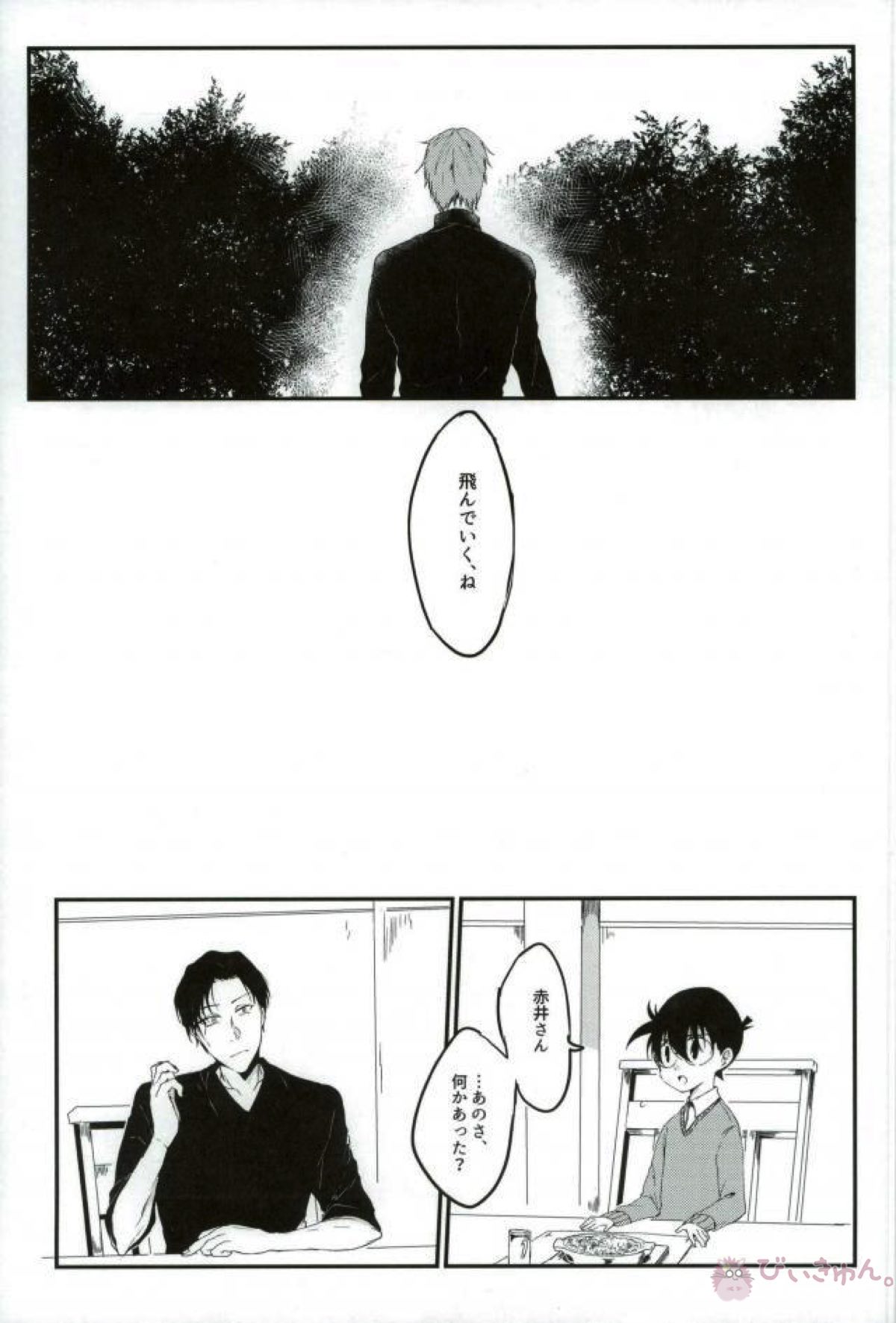 あなたにしかみえないもの【名探偵コナン/赤コ】 page 24