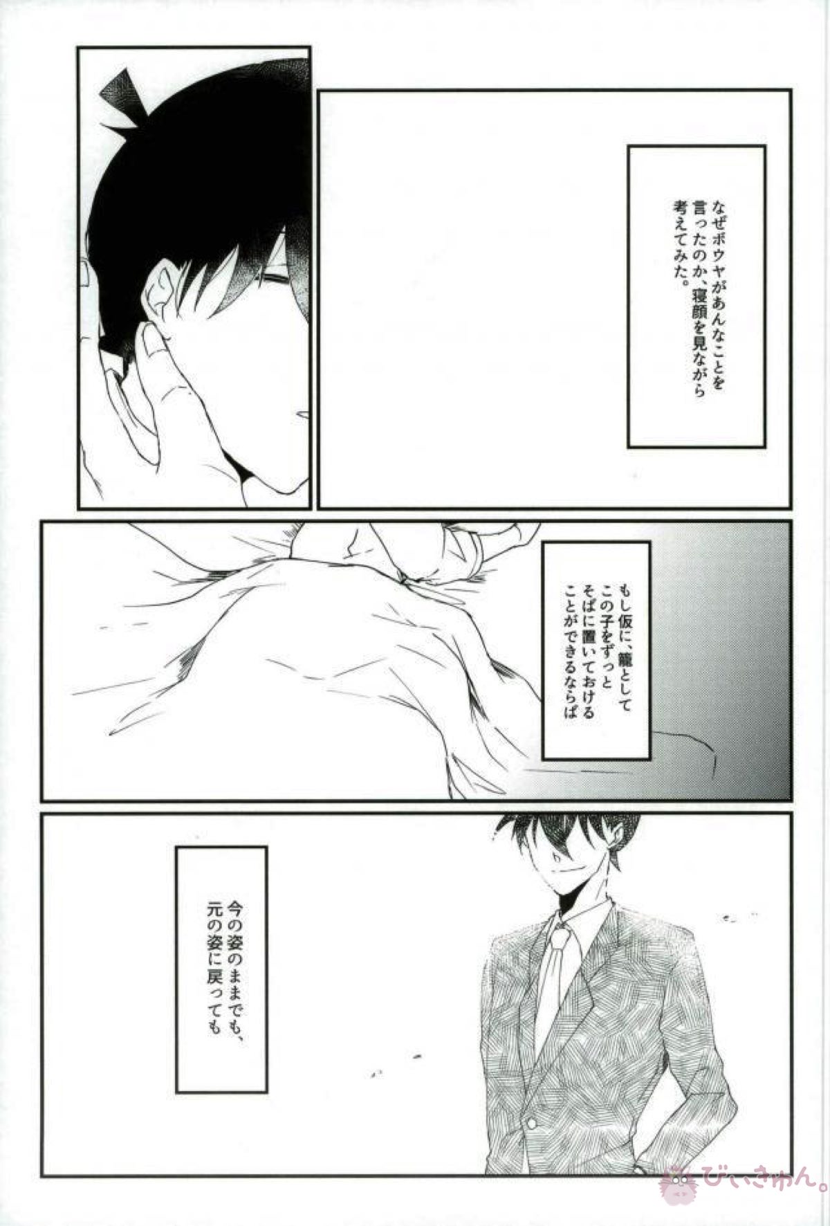 あなたにしかみえないもの【名探偵コナン/赤コ】 page 39