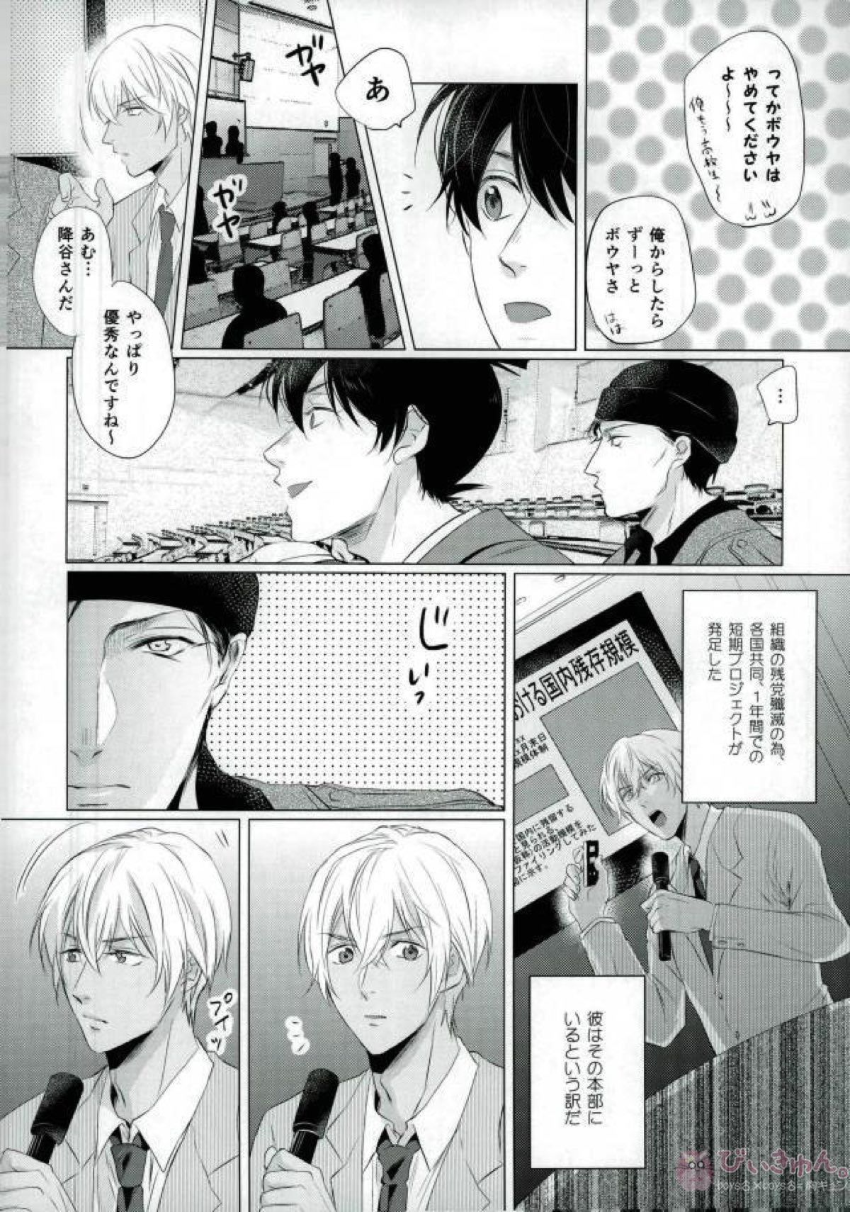 春待ちの氷海【名探偵コナン/赤降(赤井×降谷)】 page 11