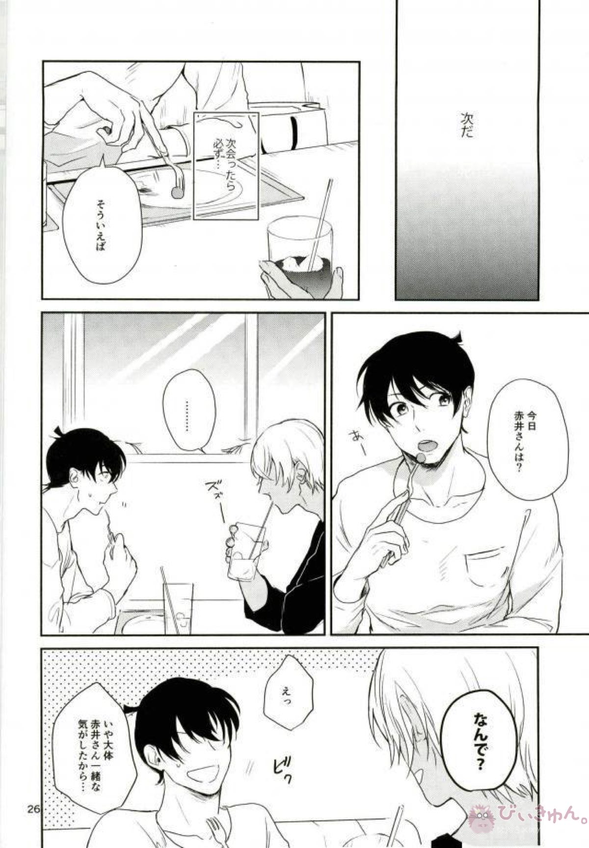 何時間も何日も【名探偵コナン/赤降(赤井×降谷)】 page 24