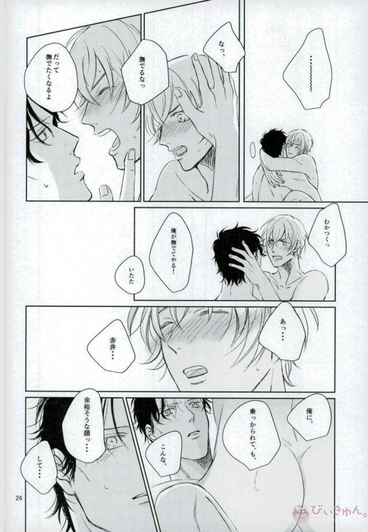 大人の朝はほにゃらら【名探偵コナン/赤降(赤井×降谷)】 page 25