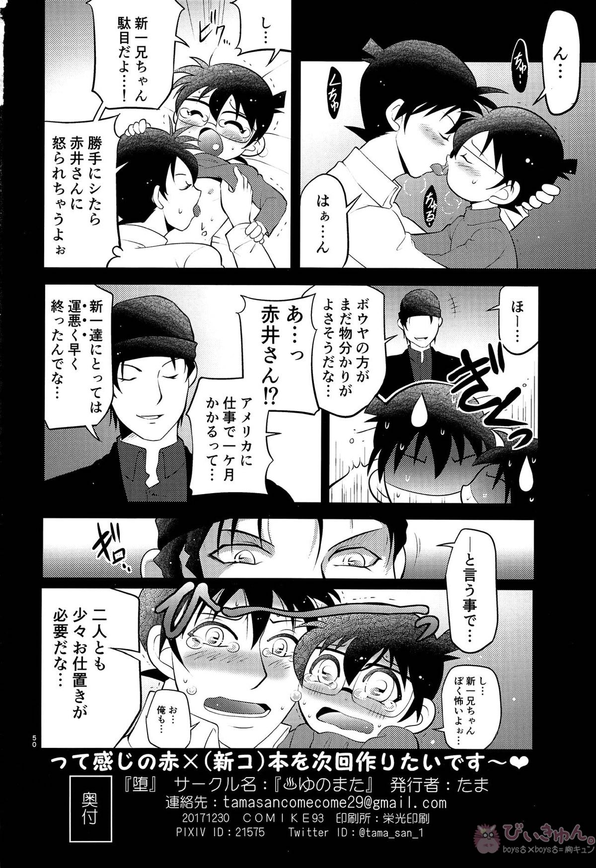 堕【名探偵コナン/昴コ】 page 49