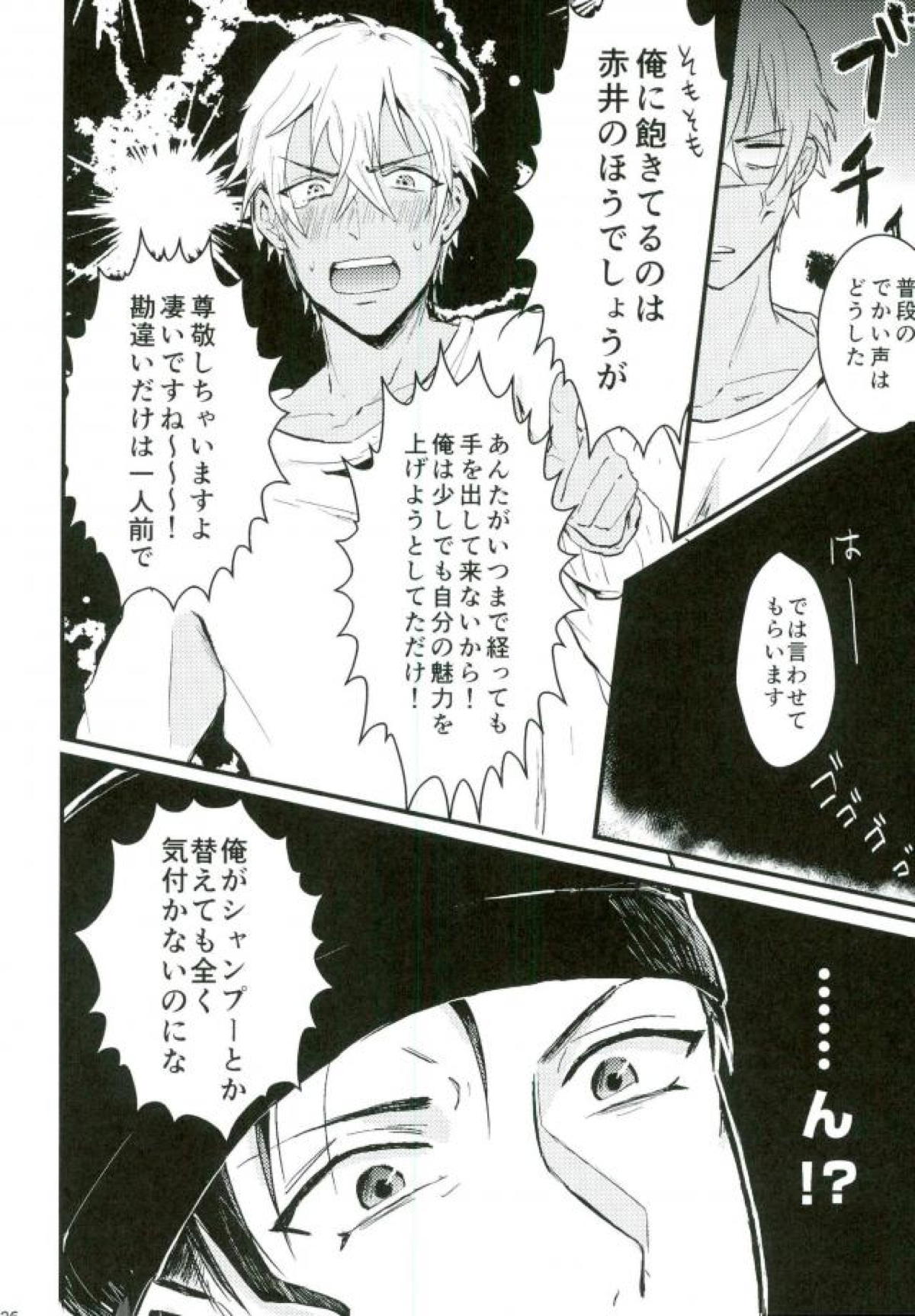ろくでなしリレイションシップ【名探偵コナン/赤降(赤井×降谷)】 page 25