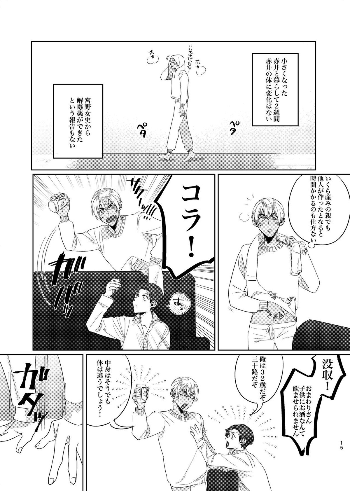 合法少年非合法彼氏【名探偵コナン/降赤】 page 14