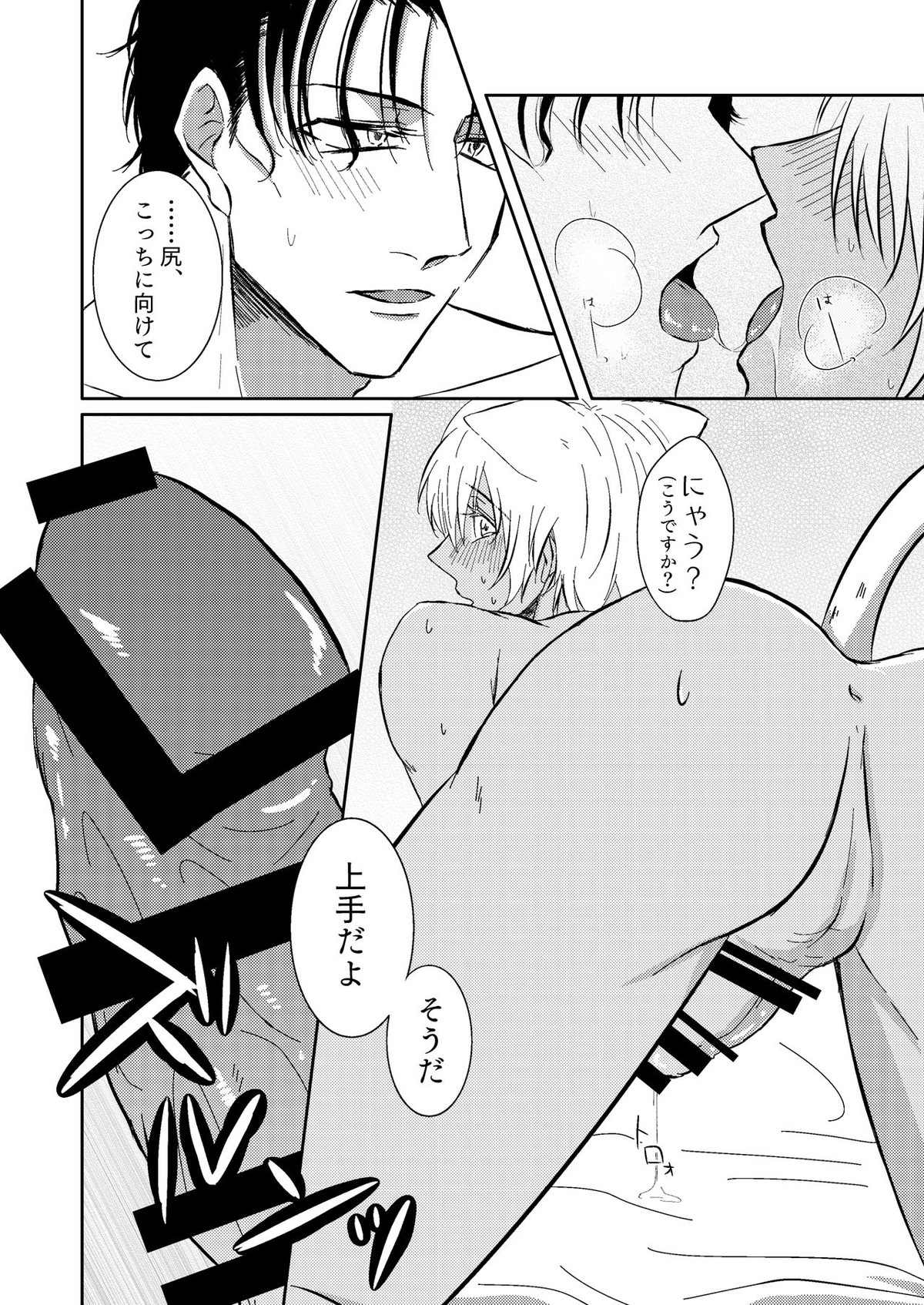 DON'T CRY MY KITTY!!【名探偵コナン/赤降(赤井×降谷)】 page 17