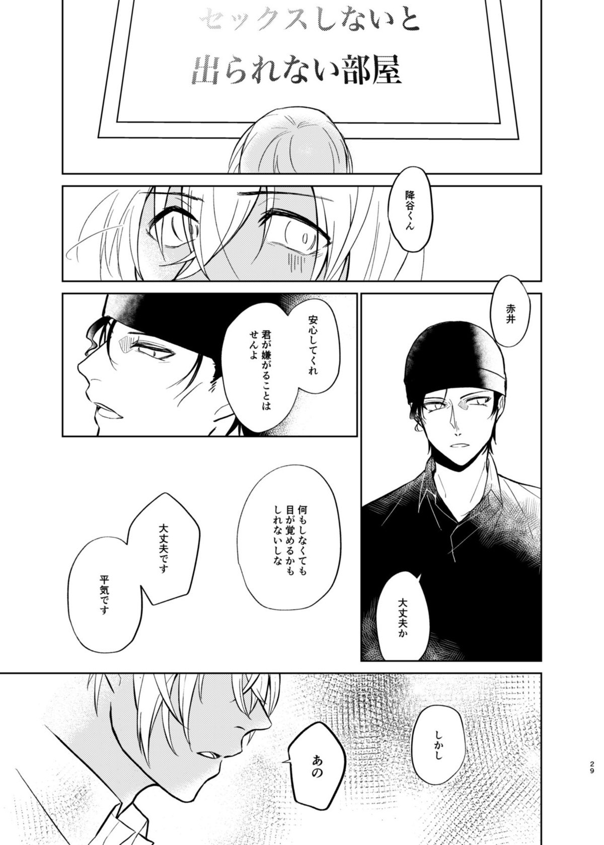 夢現シンドローム【名探偵コナン/赤降(赤井×降谷)】 page 27