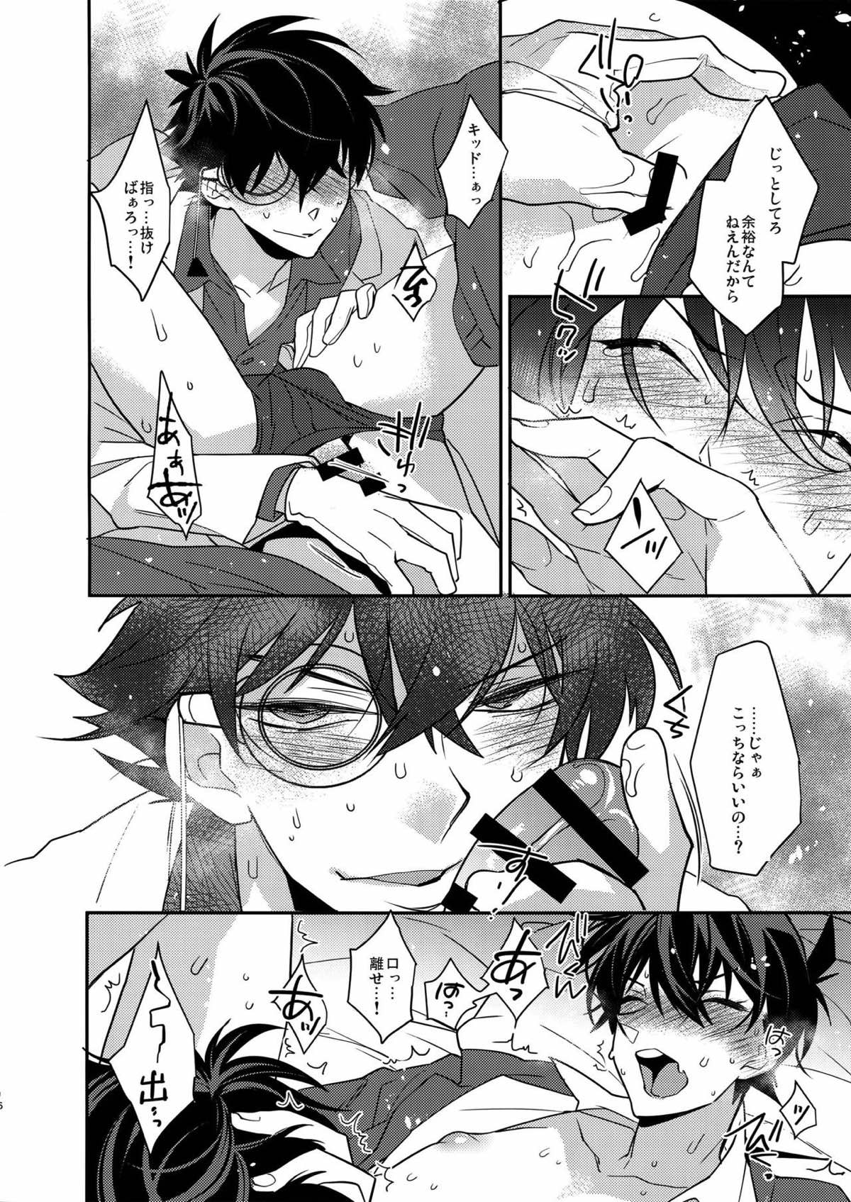 Aphrodisiac【名探偵コナン/快新】 page 15