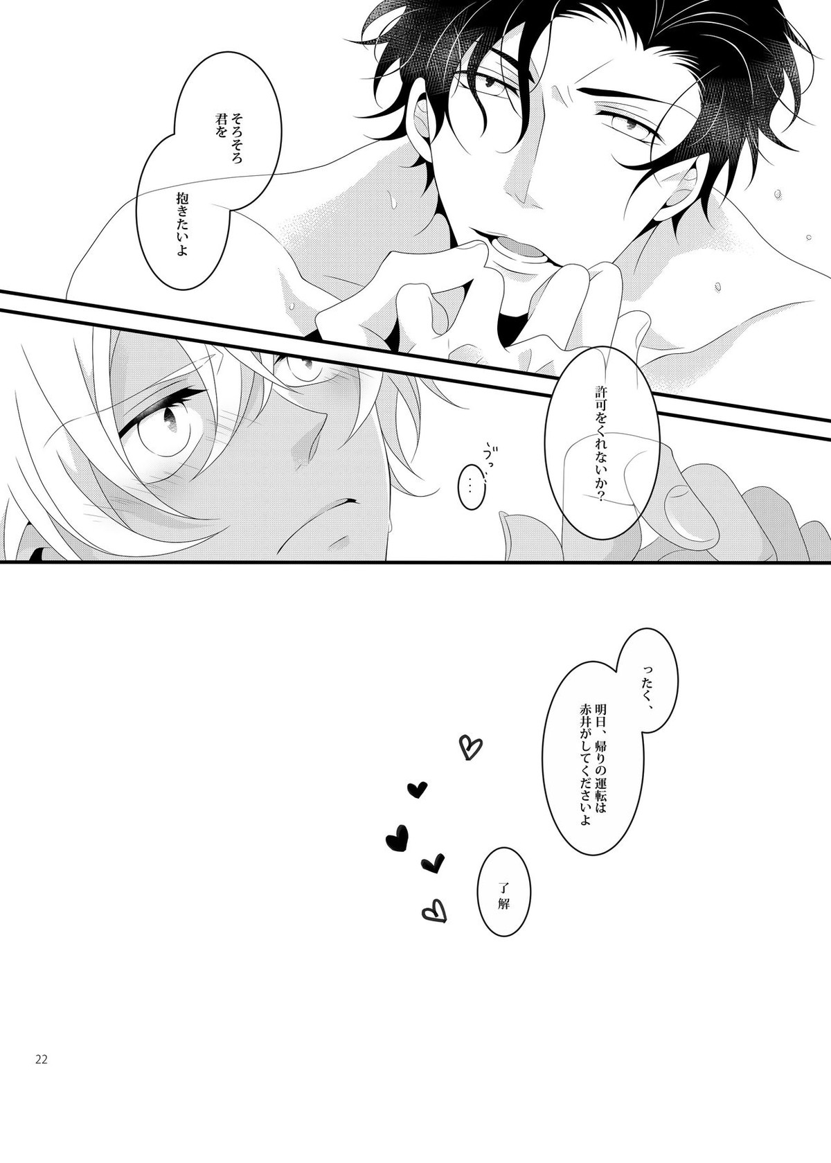 サマー★エンカウント【名探偵コナン/赤降(赤井×降谷)】 page 21