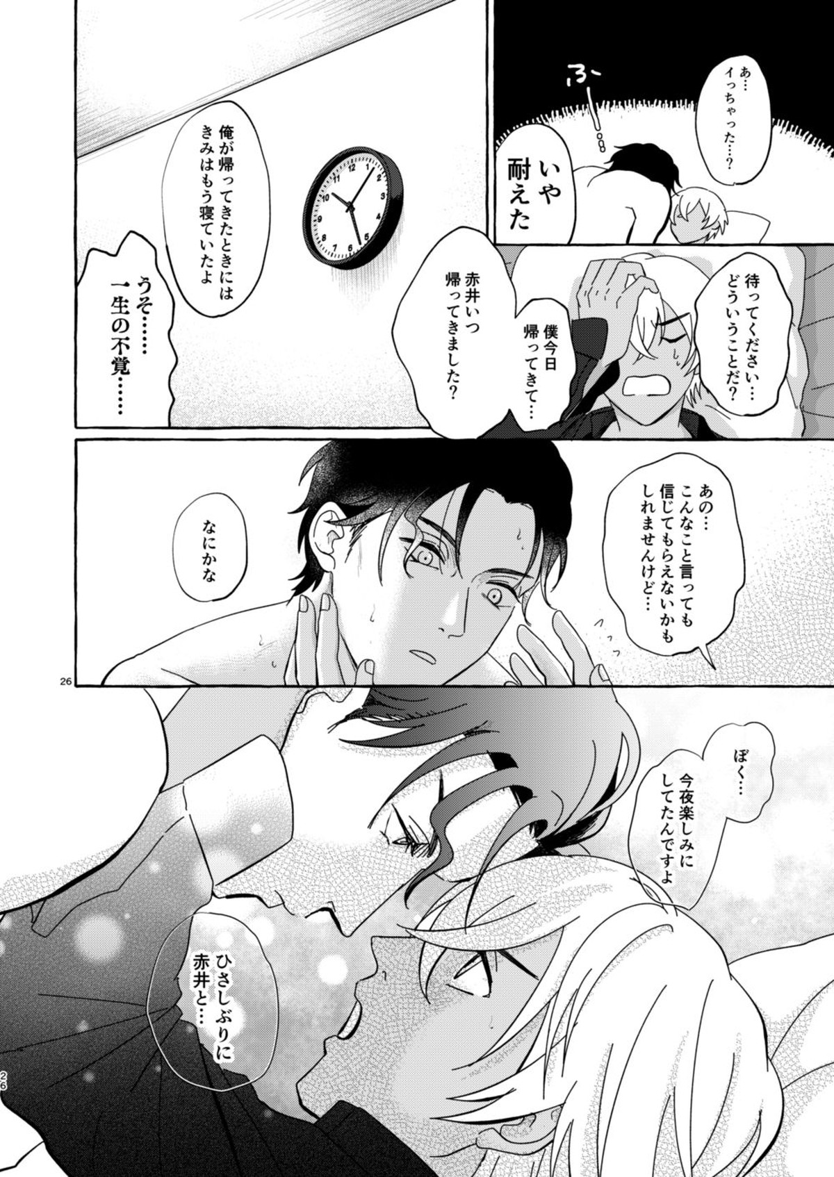 今夜は絶対！【名探偵コナン/赤降(赤井×降谷)】 page 25