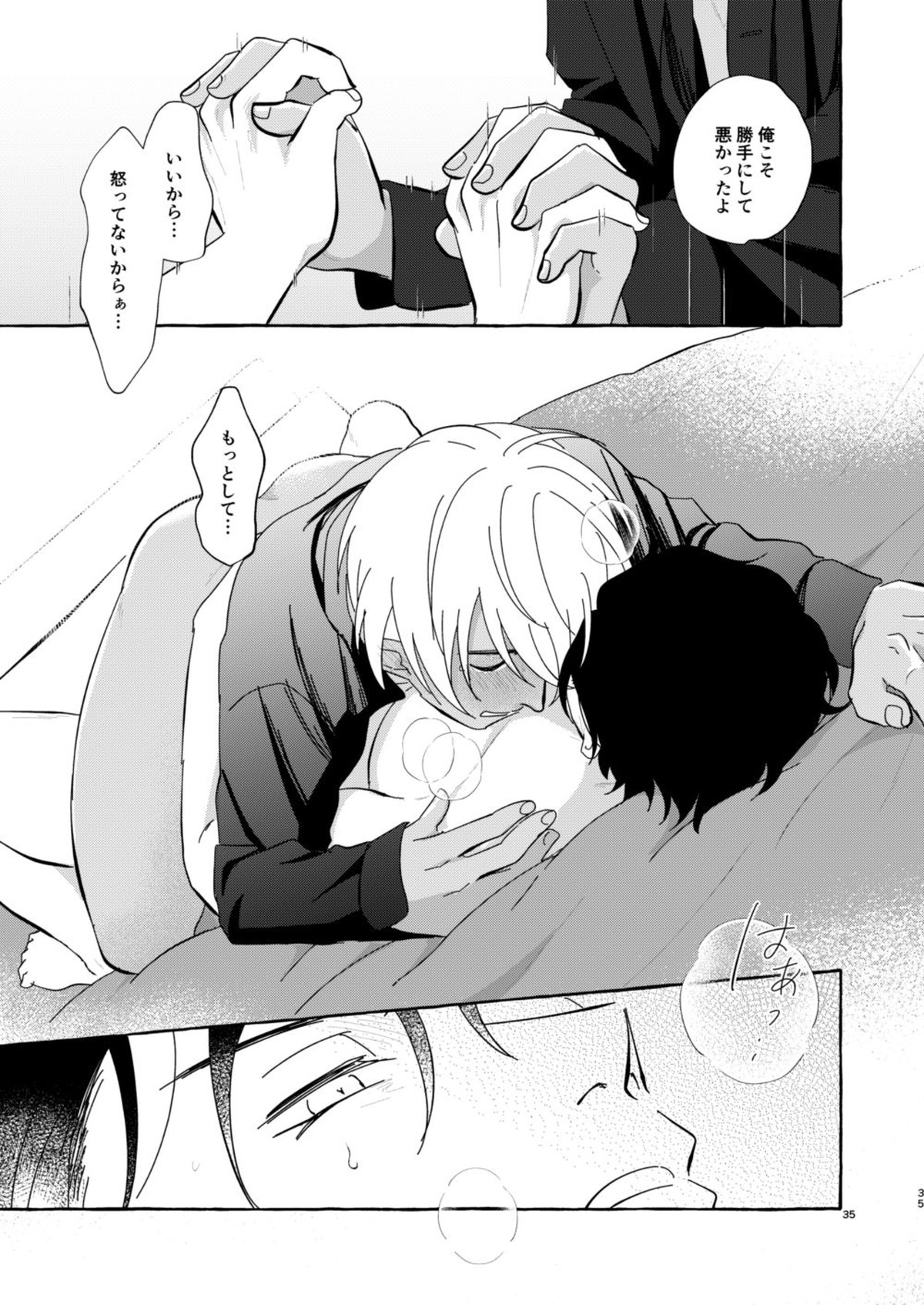 今夜は絶対！【名探偵コナン/赤降(赤井×降谷)】 page 34