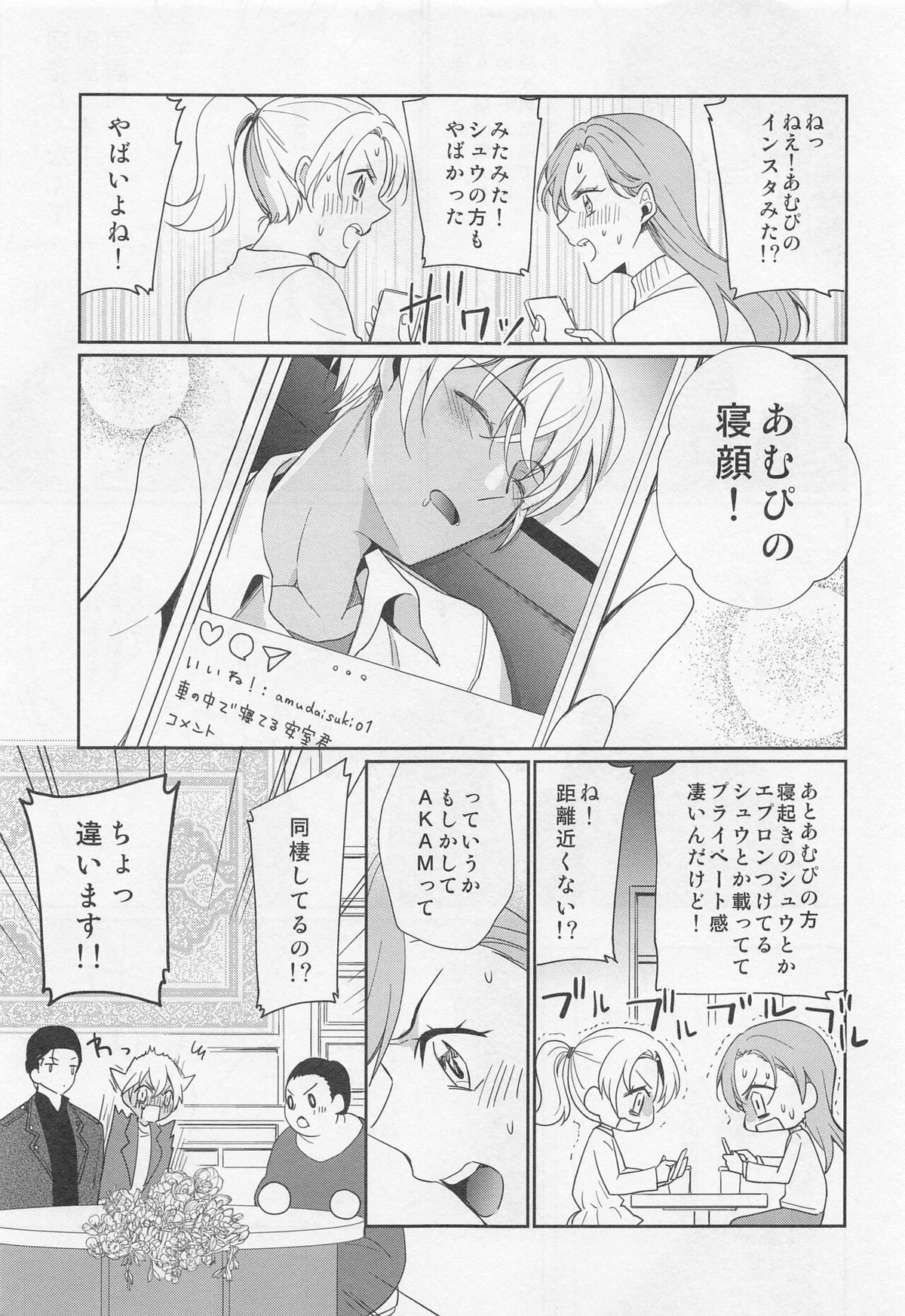 アイドルだって恋をする【名探偵コナン/赤降(赤井×降谷)】 page 18