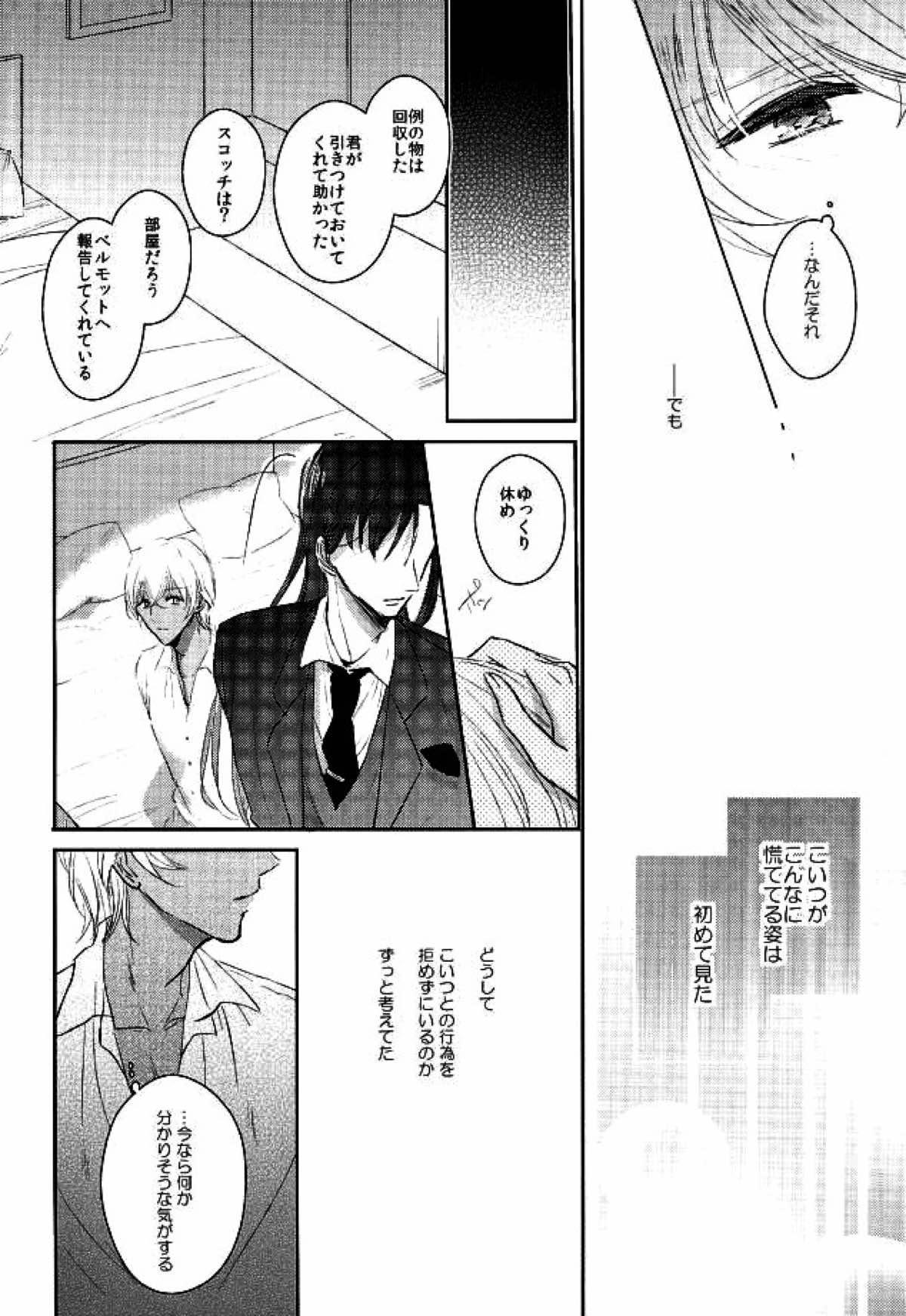 Ephemeral Love【名探偵コナン/赤降(赤井×降谷)】 page 13