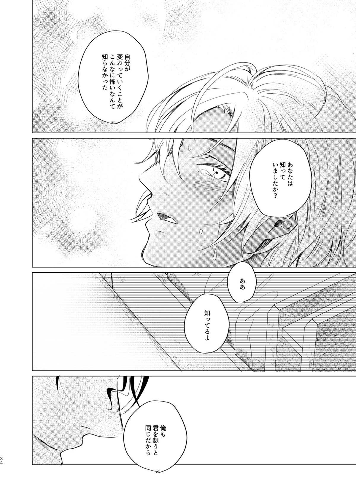 come to the conclusion、Blue【名探偵コナン/赤降(赤井×降谷)】 page 34