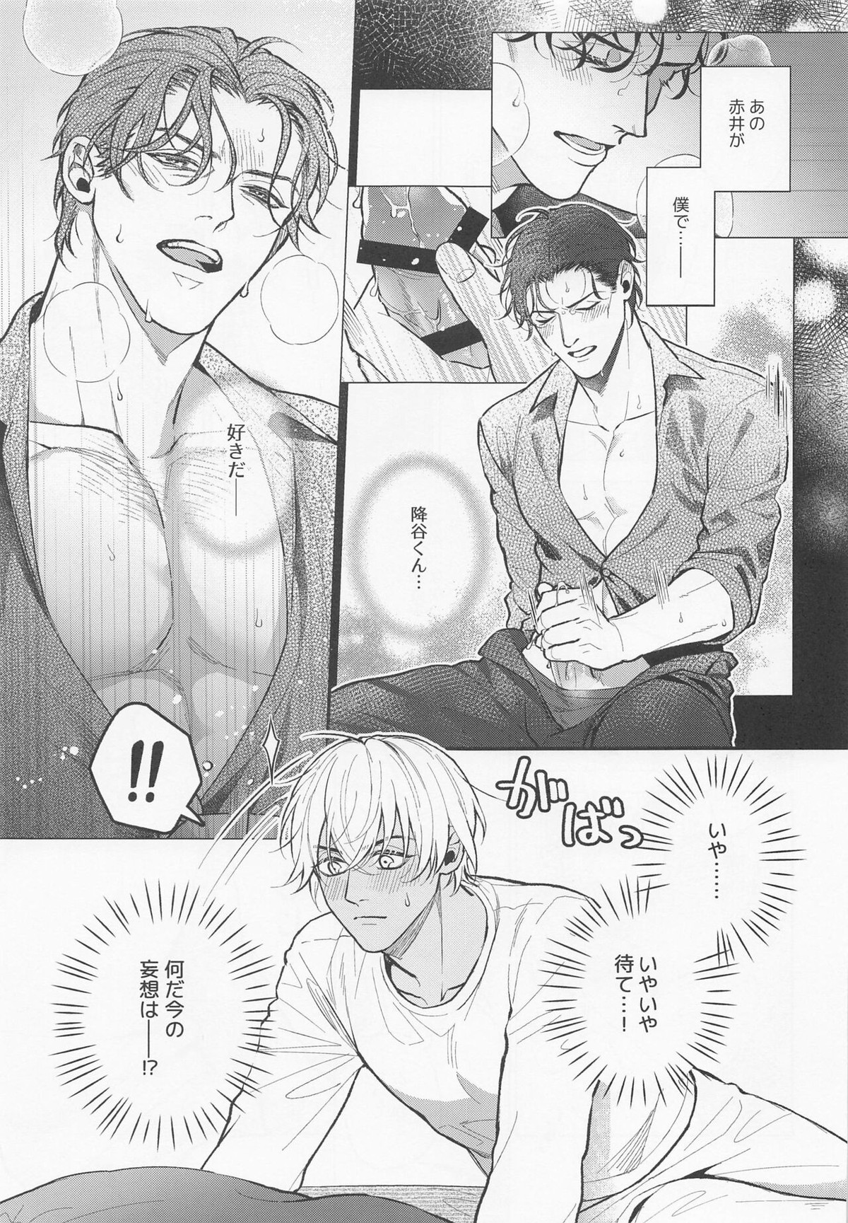 俺は君で抜いている【名探偵コナン/赤降(赤井×降谷)】 page 16