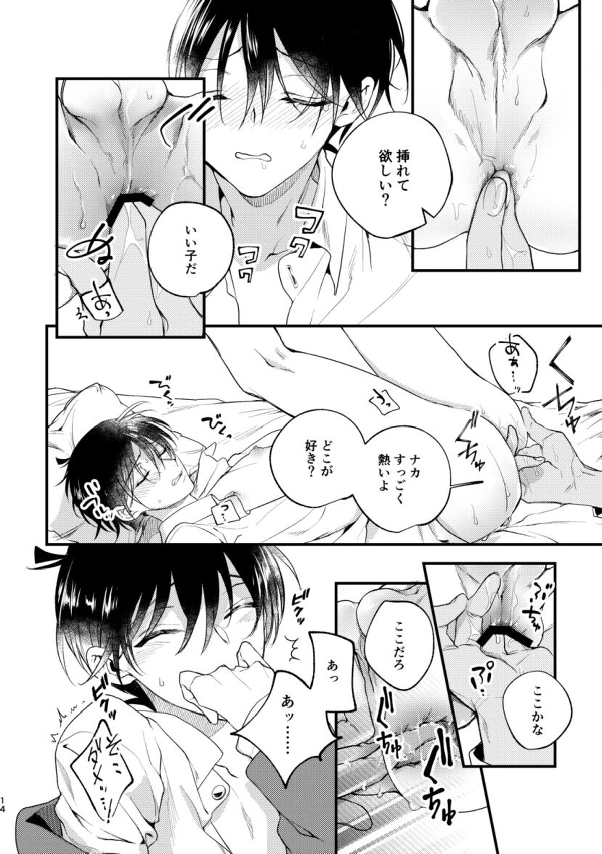 淫乱種付SEX中出し種付100連発【名探偵コナン/降新(降新)】 page 12