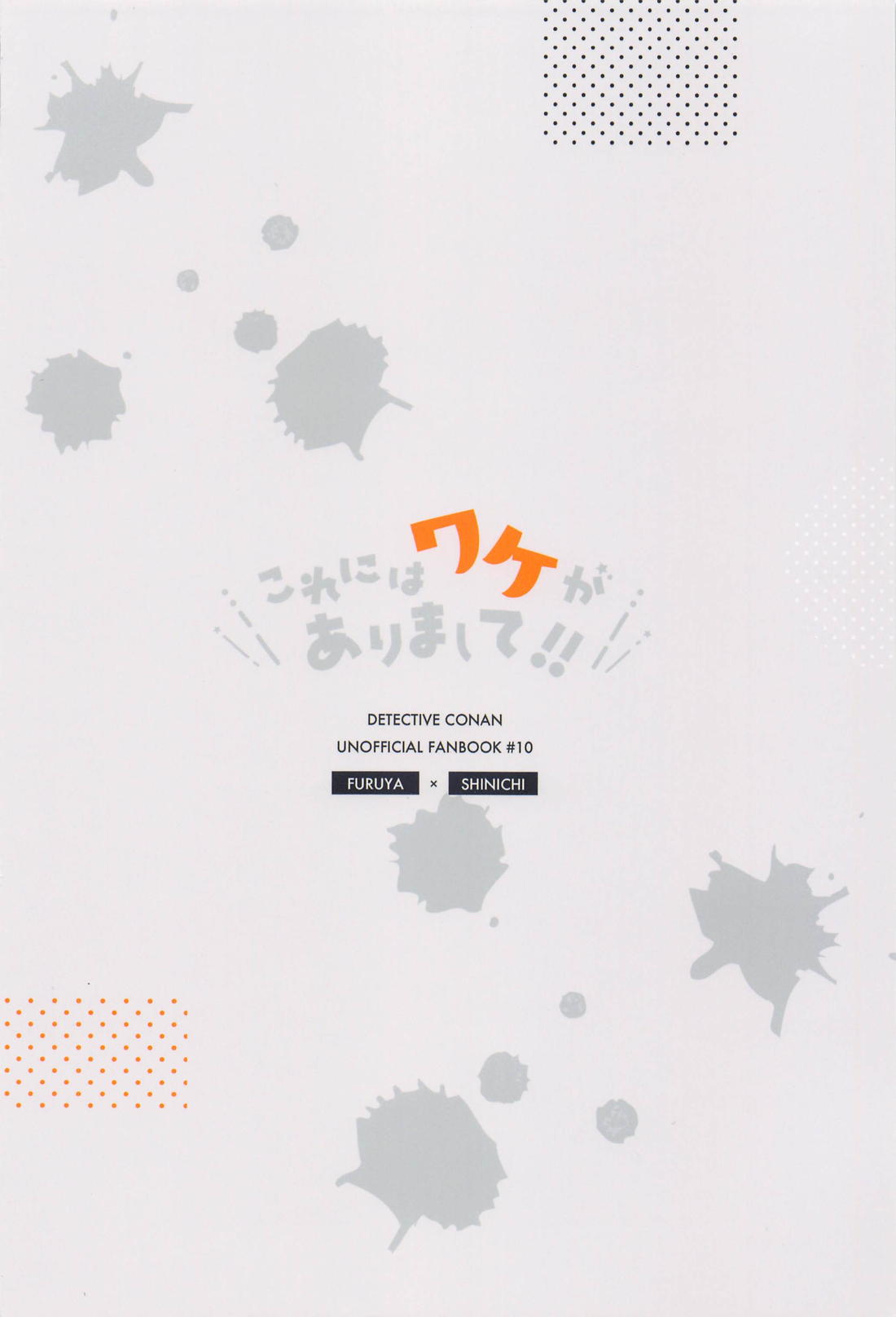 これにはワケがありまして！【名探偵コナン/降新(降新)】 page 34