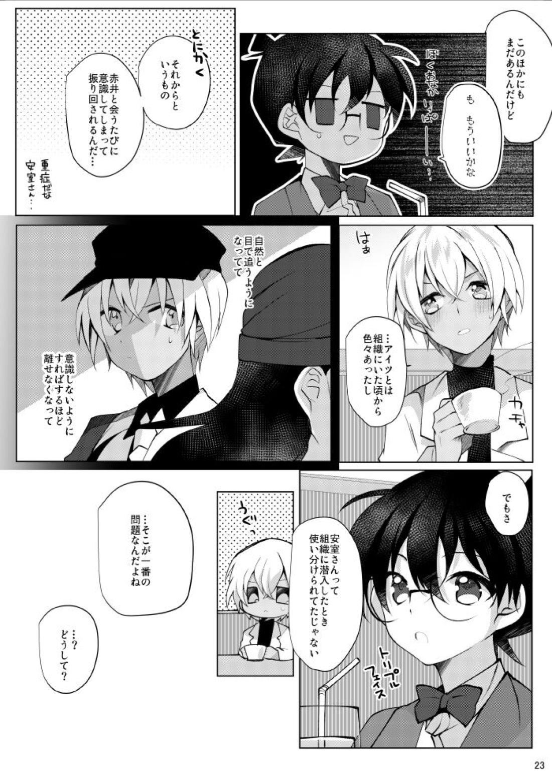 降谷零が赤井秀一に夢中（ころされる） なんてあるわけないだろ！！【名探偵コナン/赤降(赤井×降谷)】 page 20