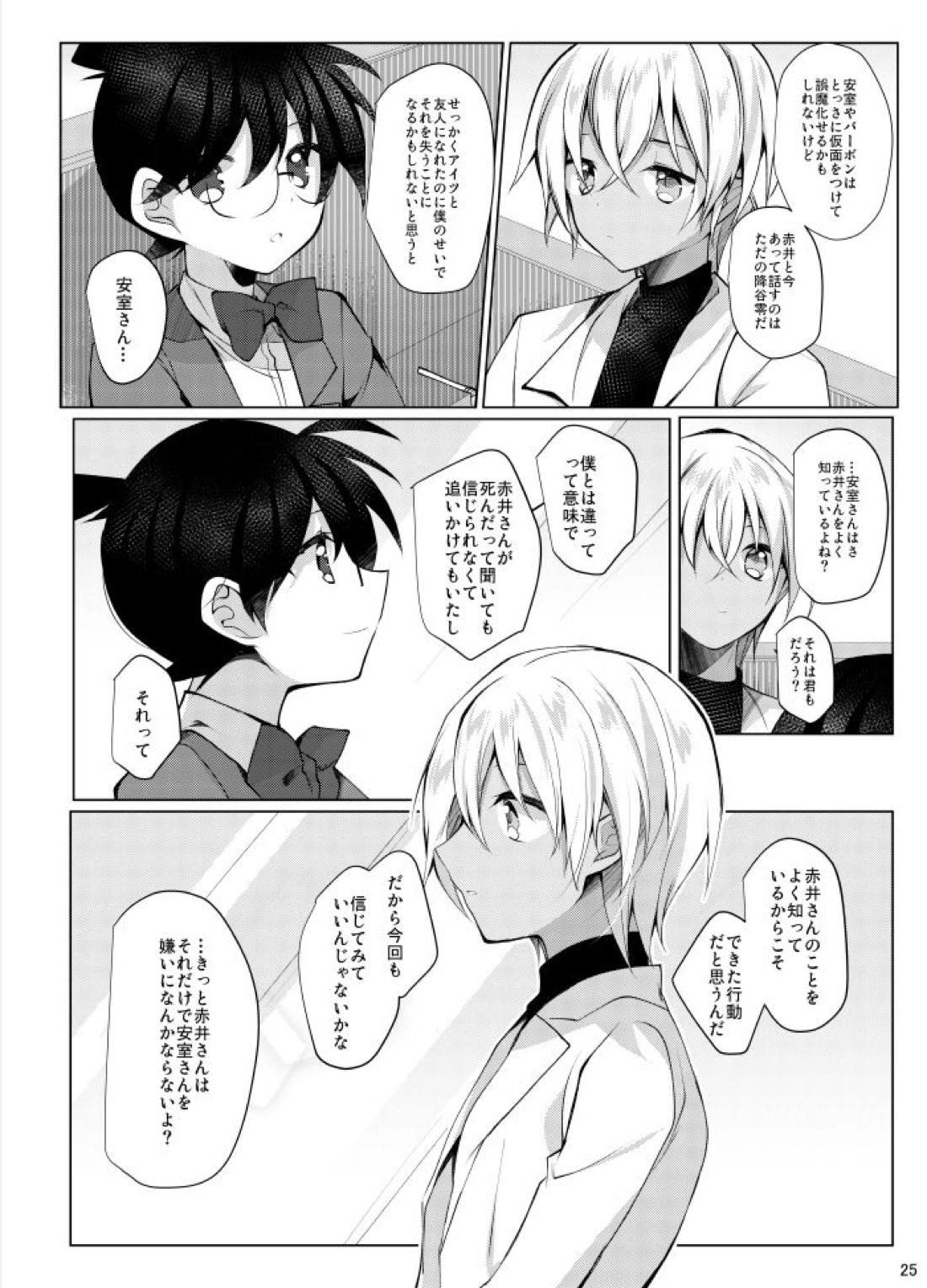 降谷零が赤井秀一に夢中（ころされる） なんてあるわけないだろ！！【名探偵コナン/赤降(赤井×降谷)】 page 22