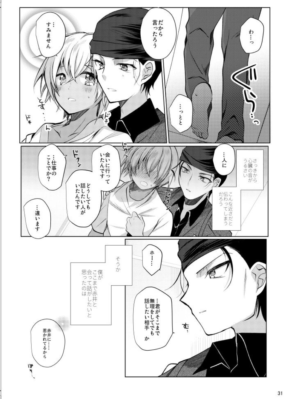 降谷零が赤井秀一に夢中（ころされる） なんてあるわけないだろ！！【名探偵コナン/赤降(赤井×降谷)】 page 28
