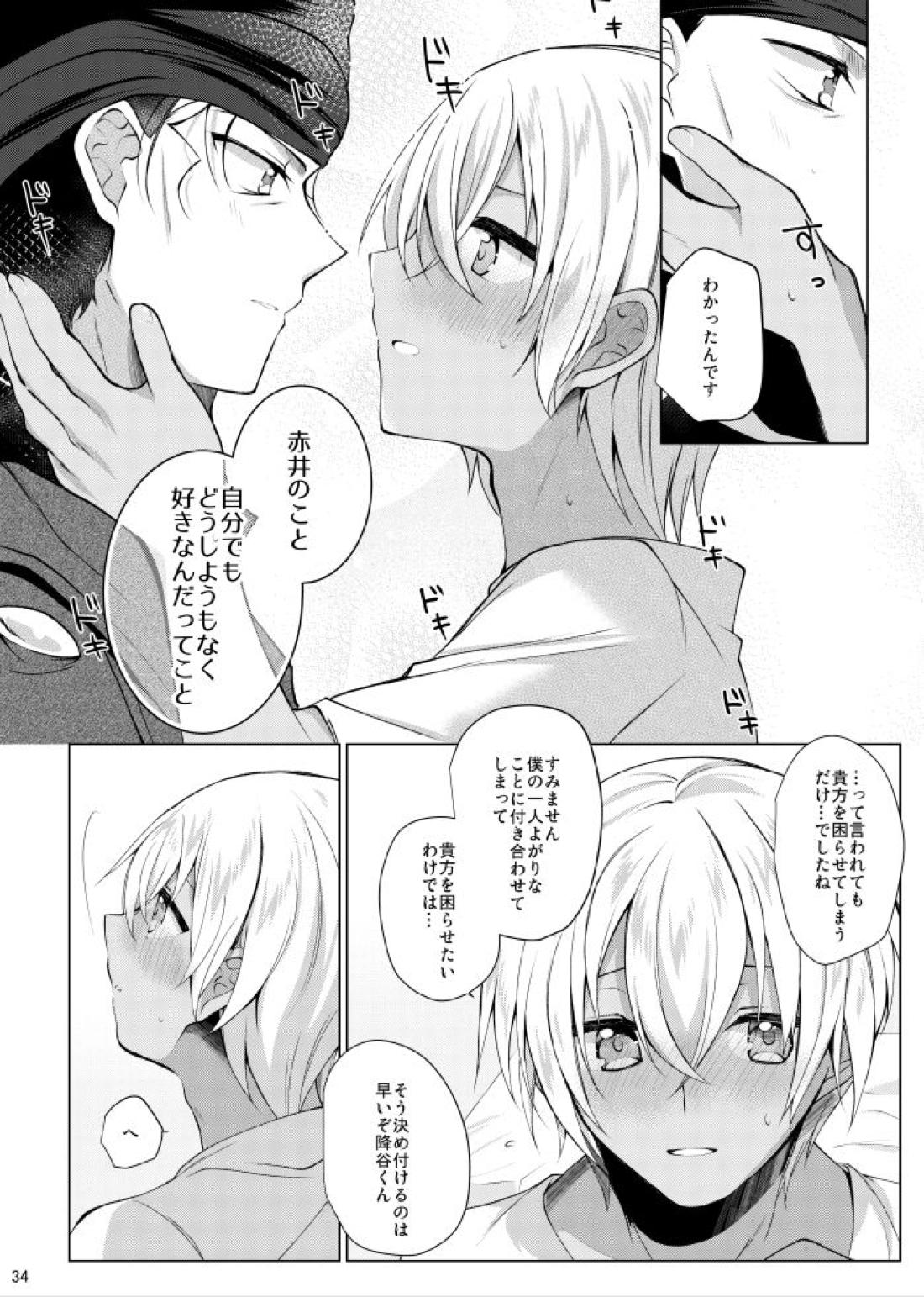 降谷零が赤井秀一に夢中（ころされる） なんてあるわけないだろ！！【名探偵コナン/赤降(赤井×降谷)】 page 31