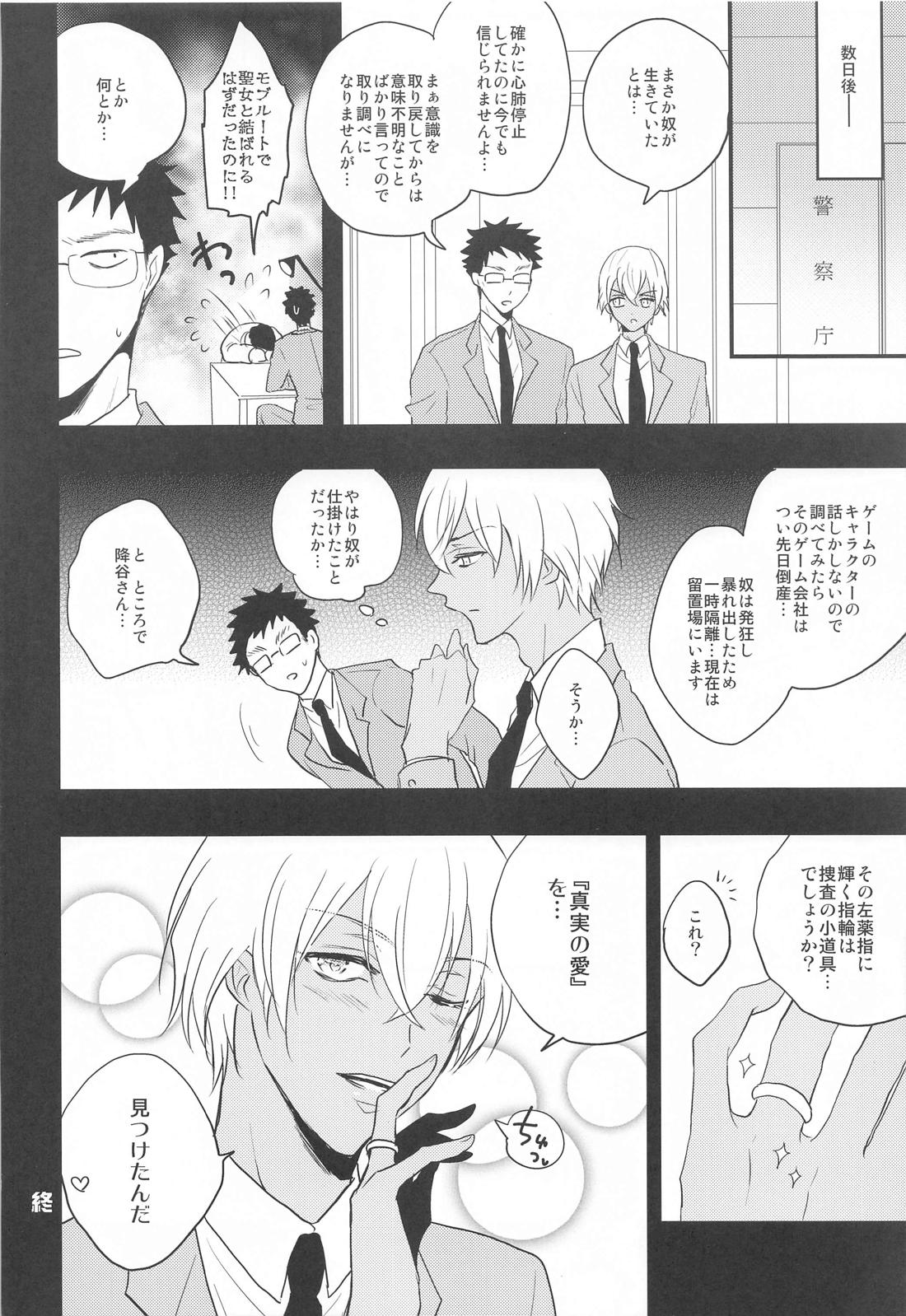 乙女ゲームのヒロインみたいな機能が備わってしまったが勝手に攻略されないで下さい！！！！！！【名探偵コナン/赤降(赤井×降谷)】 page 25