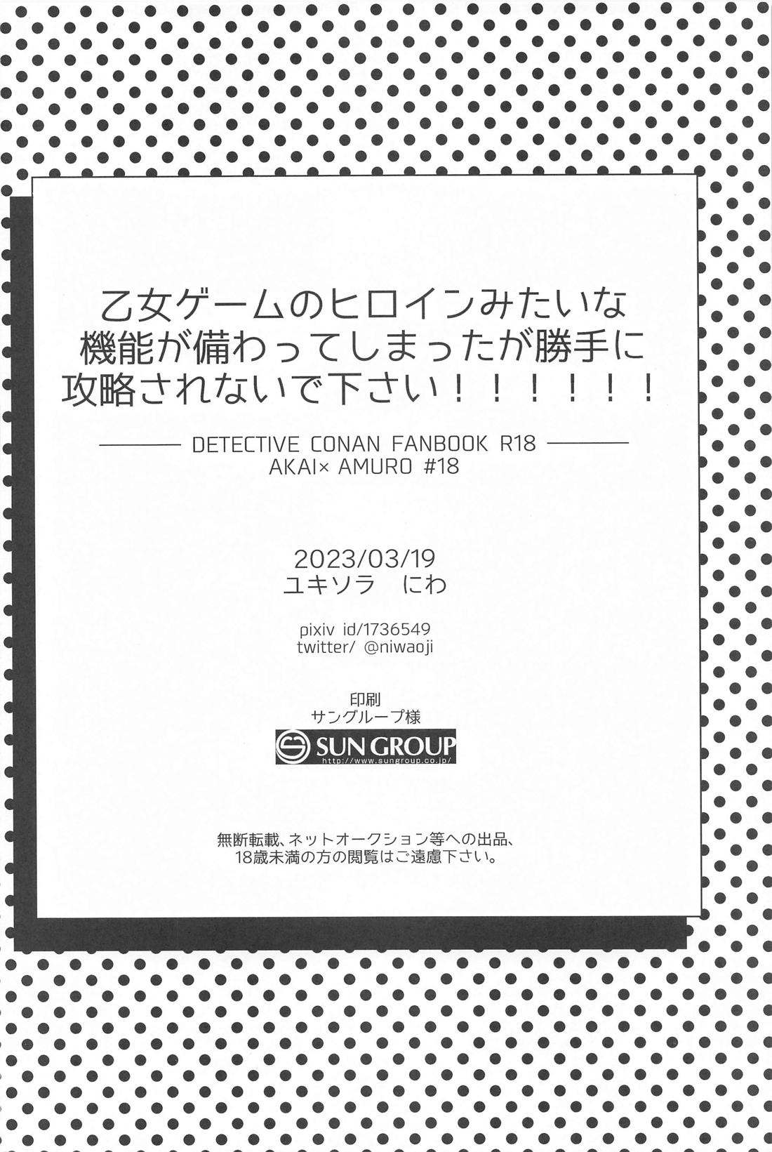 乙女ゲームのヒロインみたいな機能が備わってしまったが勝手に攻略されないで下さい！！！！！！【名探偵コナン/赤降(赤井×降谷)】 page 27