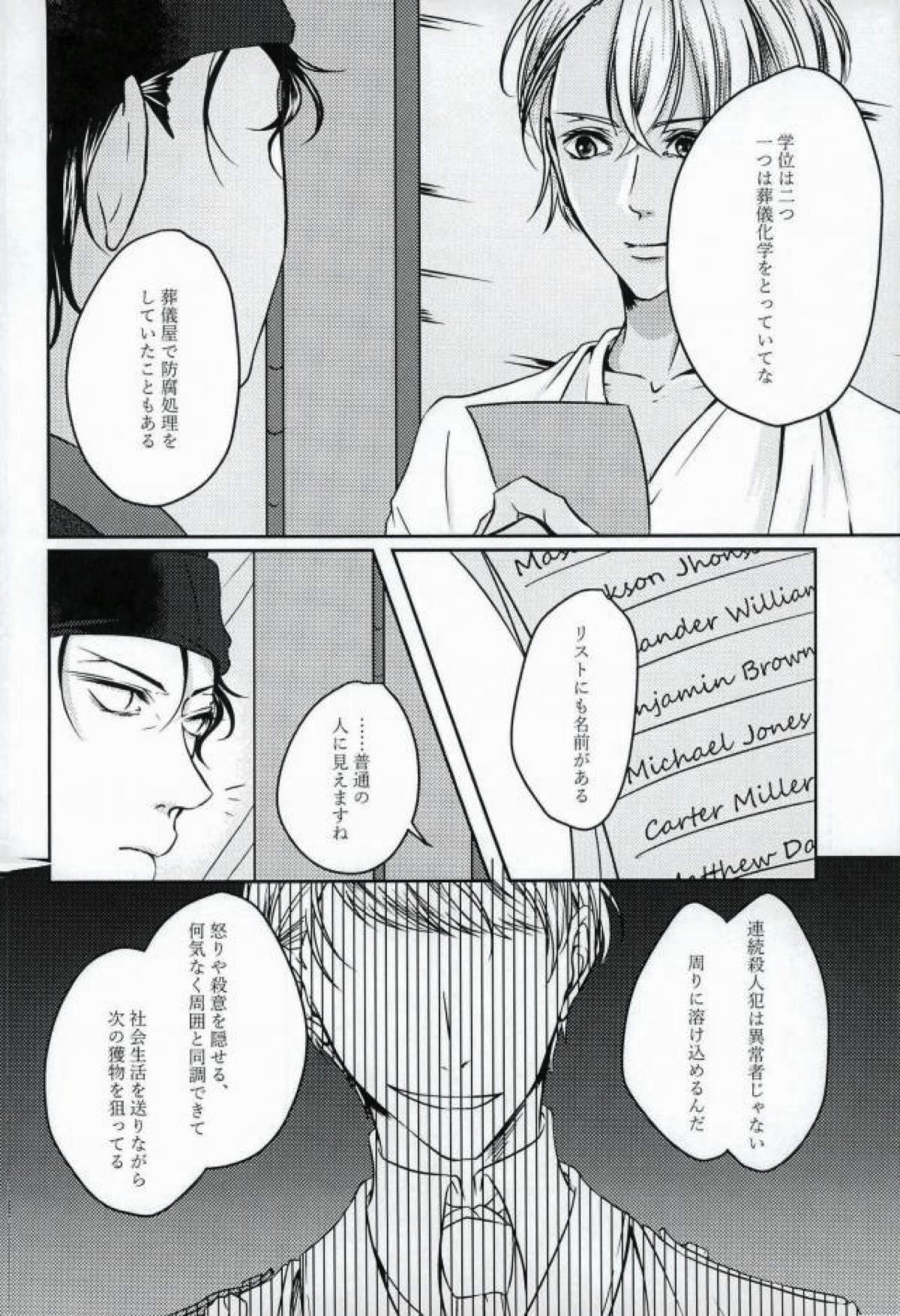 エメラルドに純死【名探偵コナン/赤降(赤井×降谷)】 page 20